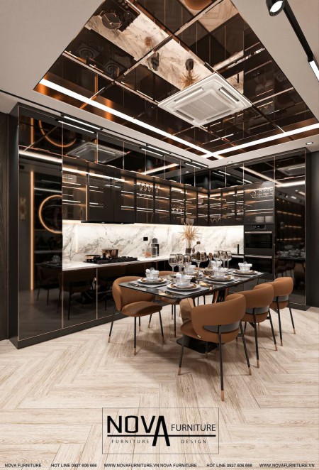 Ý kiến từ khách hàng: Những lý do nên chọn tủ bếp cánh kính