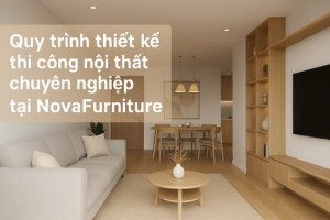 Quy trình thiết kế thi công nội thất chuyên nghiệp tại NovaFurniture