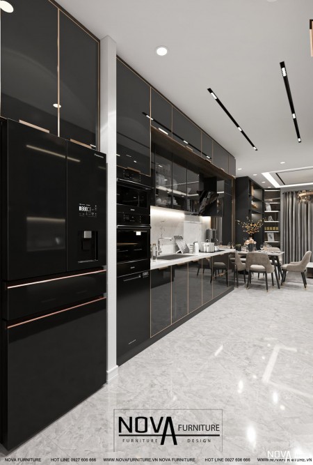 Tủ bếp cánh kính trở thành xu hướng 2026 vì lý do gì? Có ưu điểm gì?