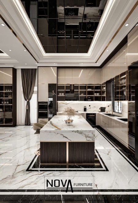 Top 6 Tủ Bếp Kịch Trần Đẹp Hiện Đại Đáng Đầu Tư Cho Phòng Bếp Gia Đình Bạn