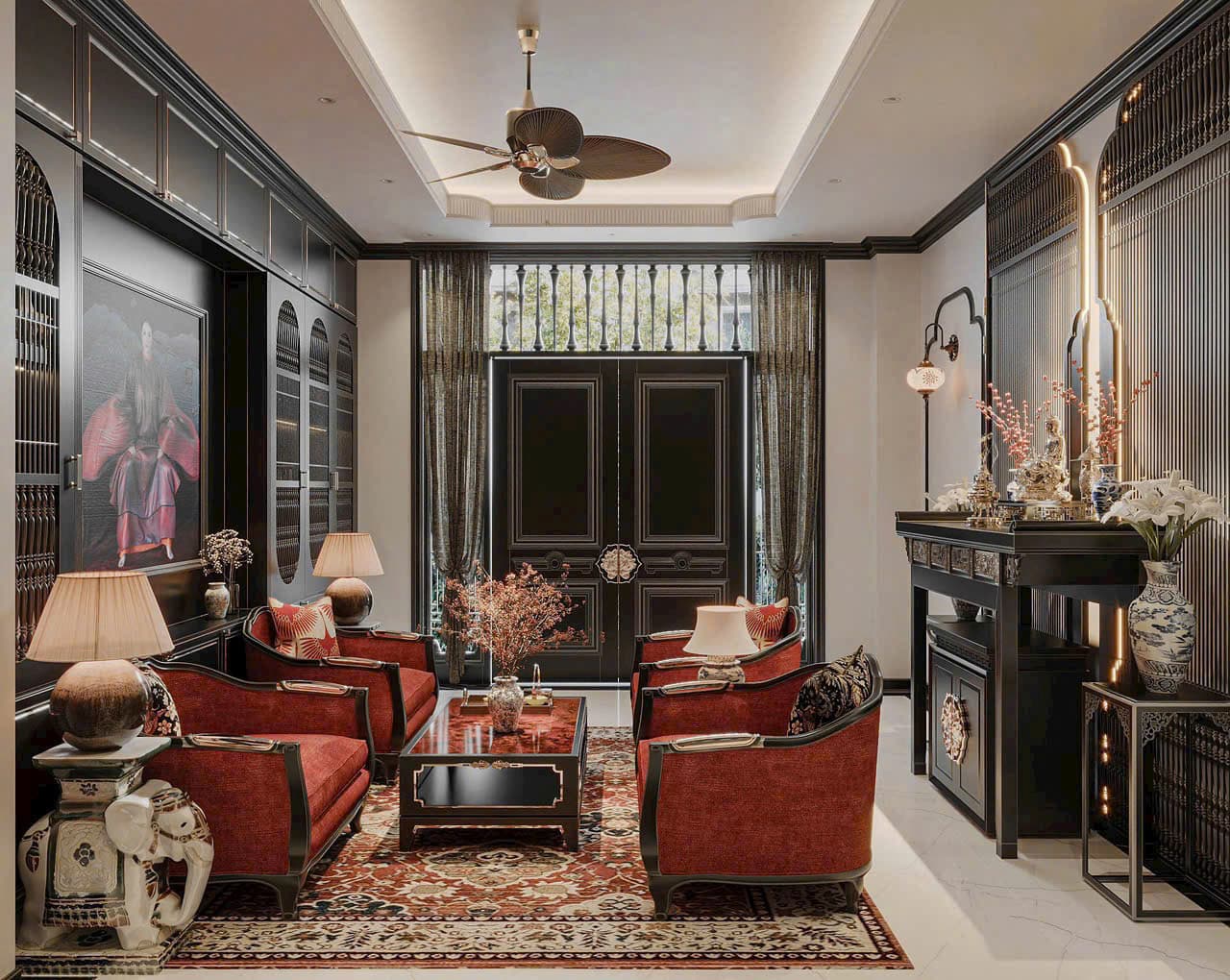 Nội thất Indochine