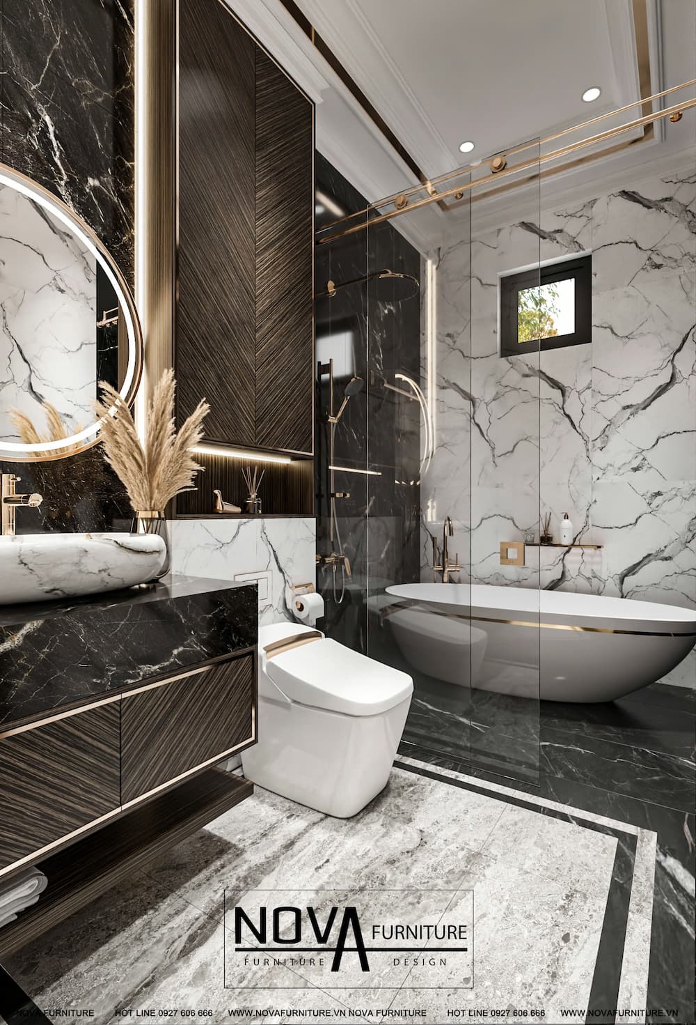 Nội Thất Phòng Tắm Luxury