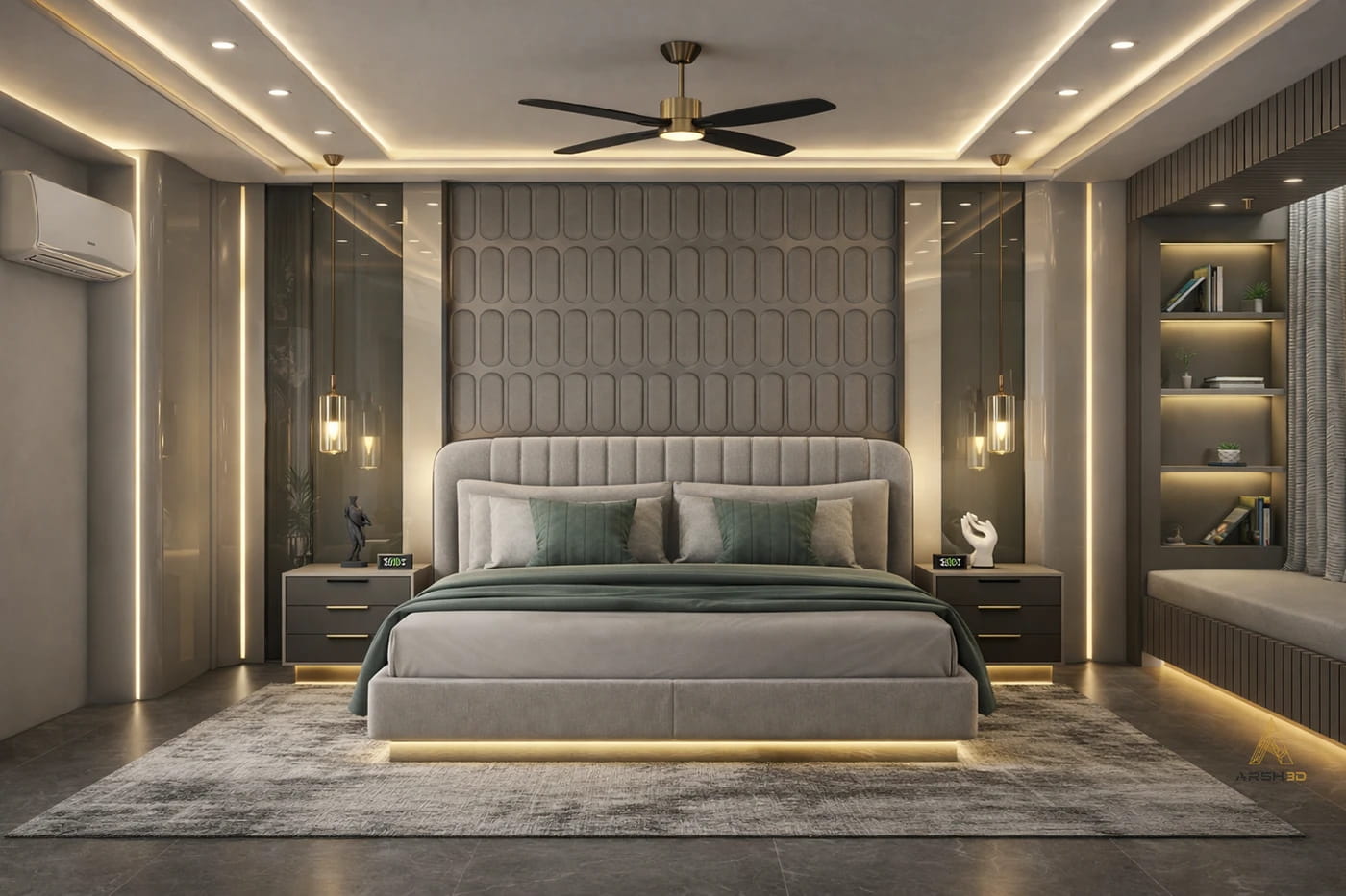 Thiết kế phòng ngủ hiện đại