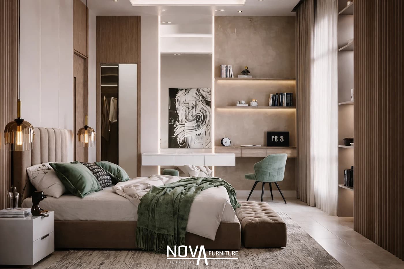 Thiết kế phòng ngủ Đồng Nai