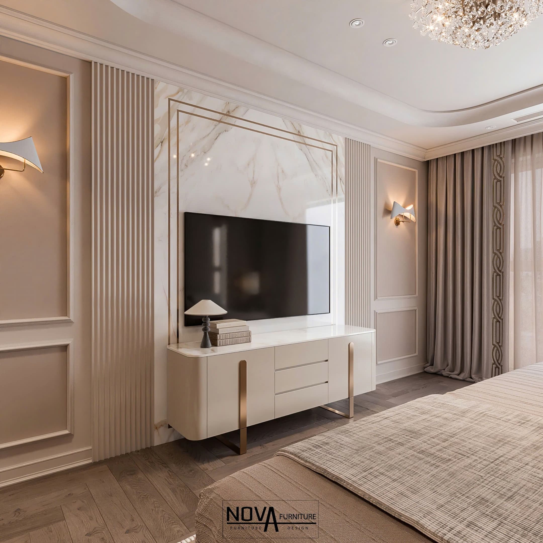 Nội thất phòng ngủ Master Luxury HCM