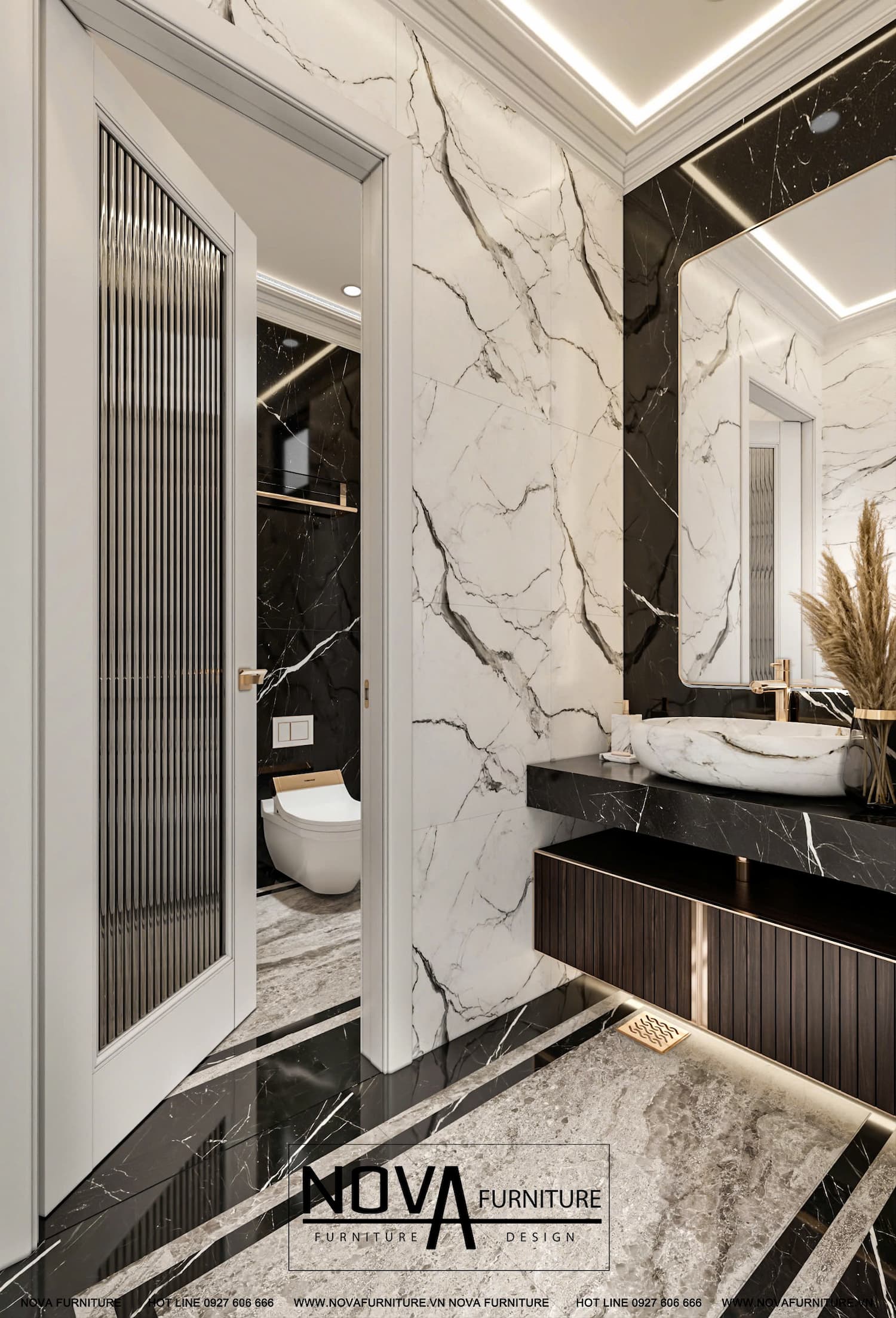 Thiết kế nội thất căn hộ Luxury HCM