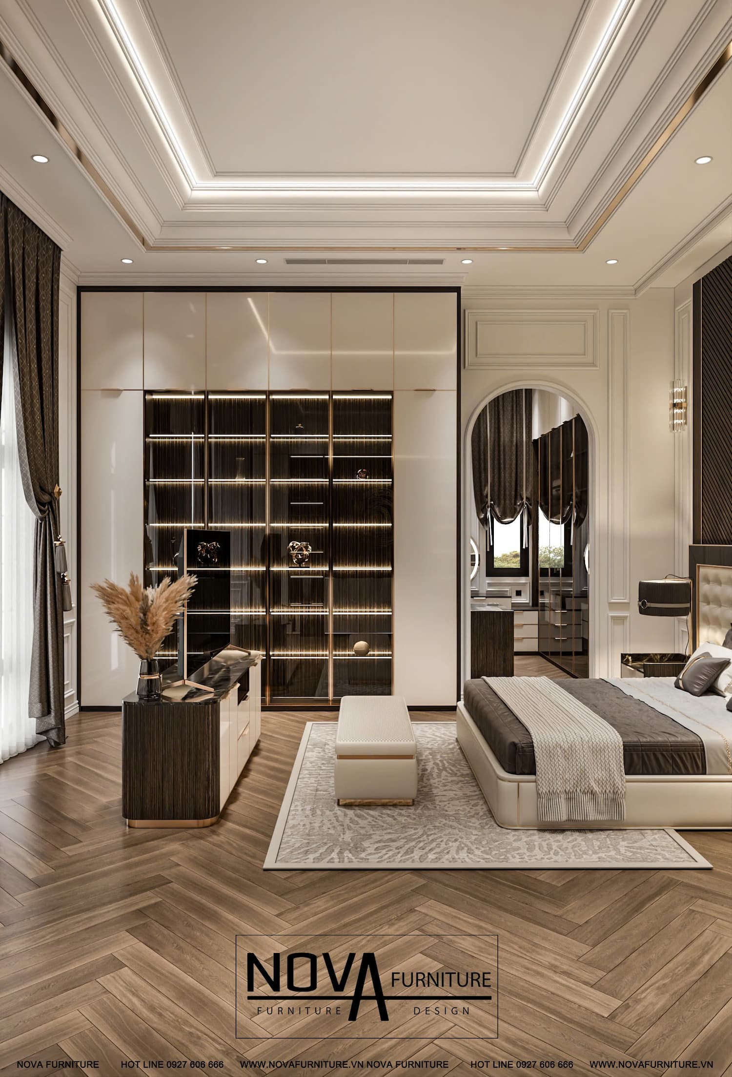 Thiết kế nội thất căn hộ Luxury HCM