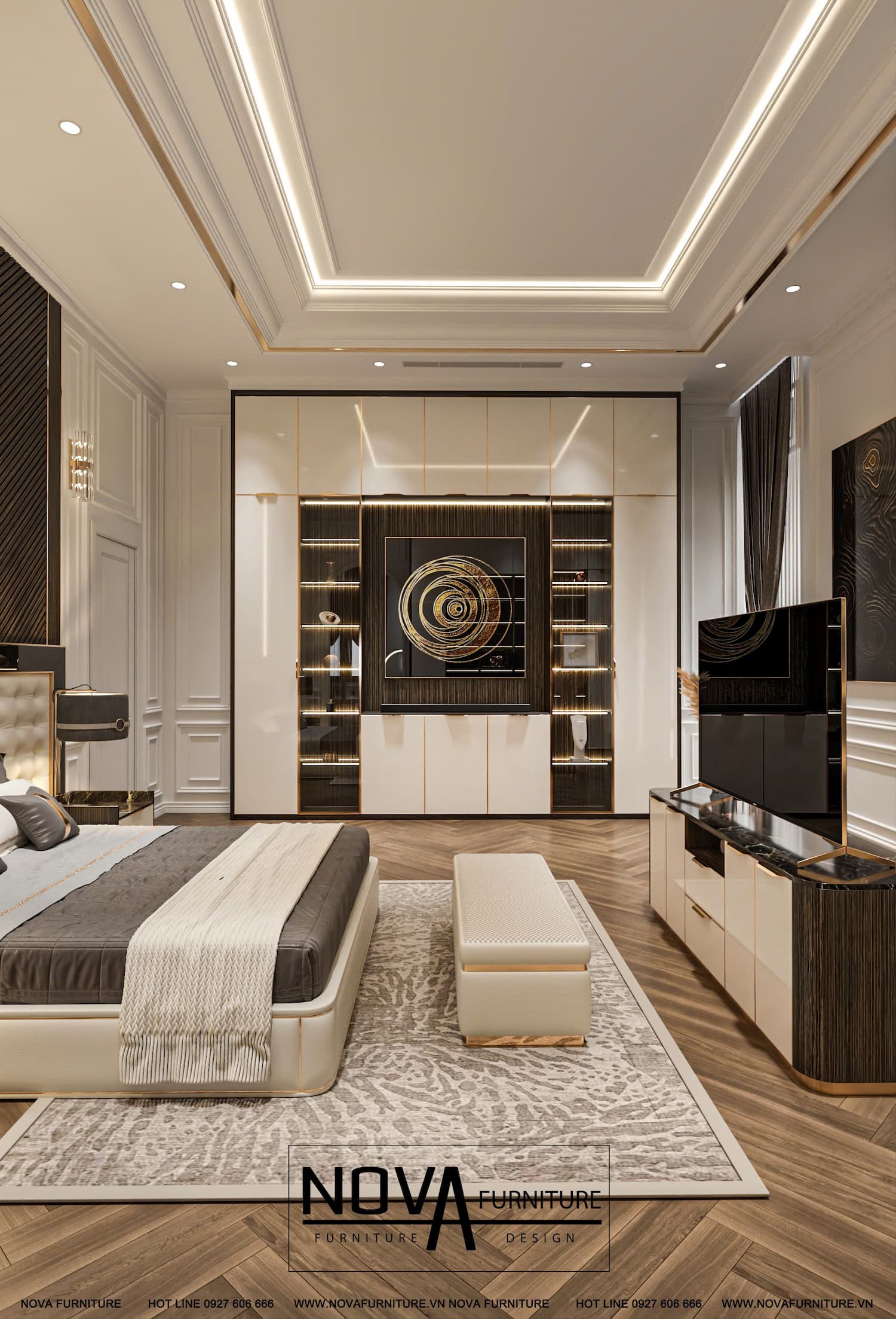 Thiết kế nội thất căn hộ Luxury HCM