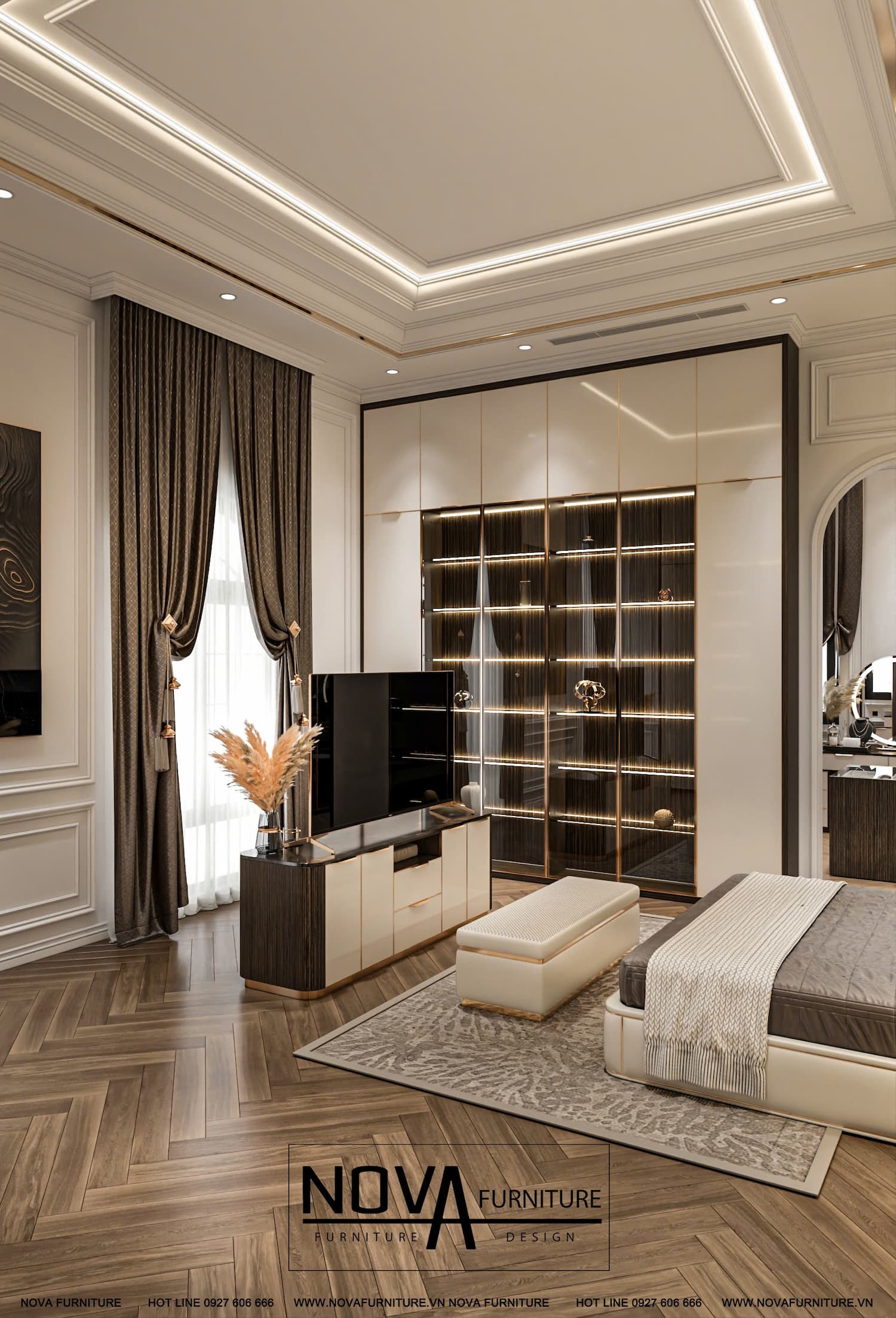 Thiết kế nội thất căn hộ Luxury HCM