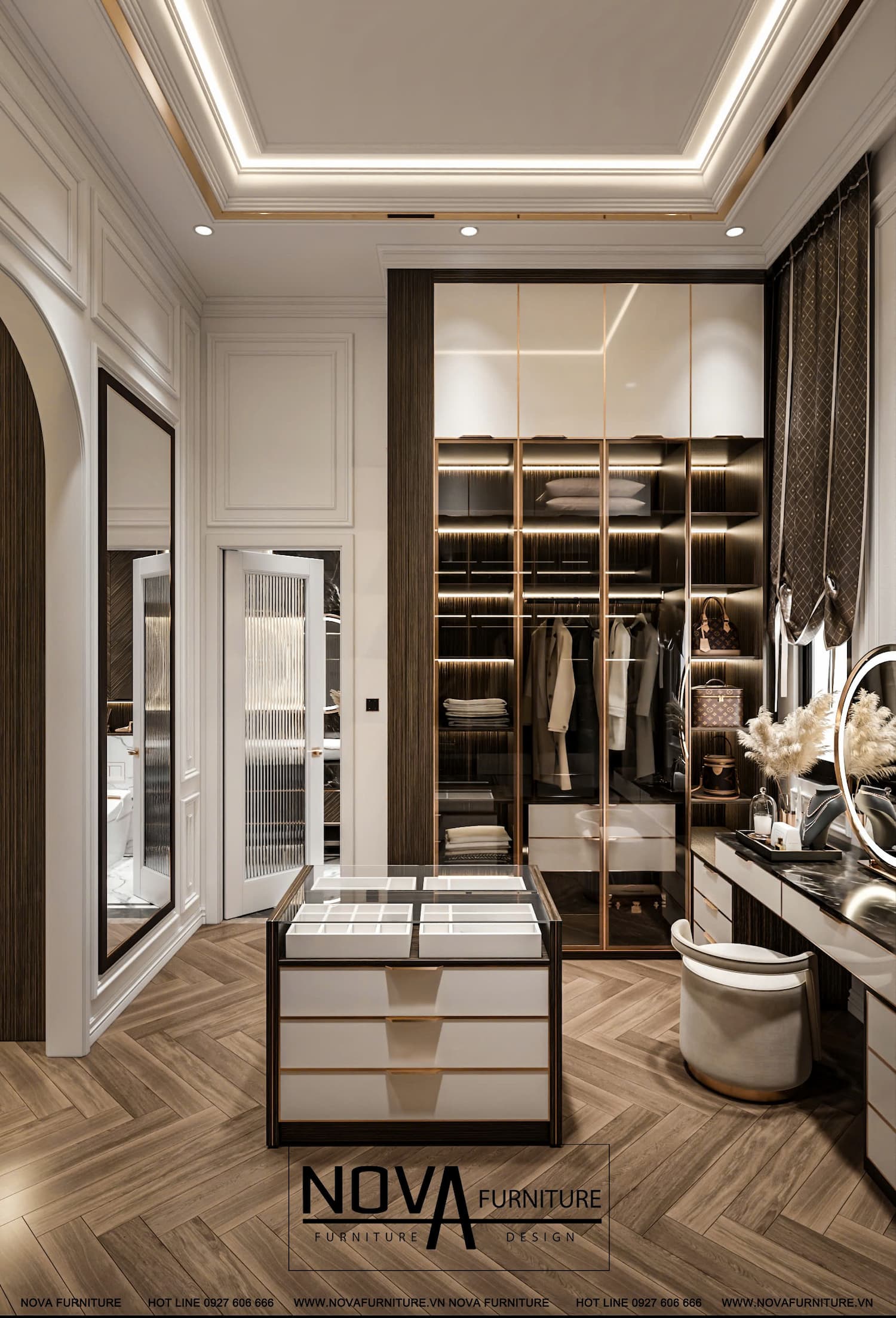 Thiết kế nội thất căn hộ Luxury HCM