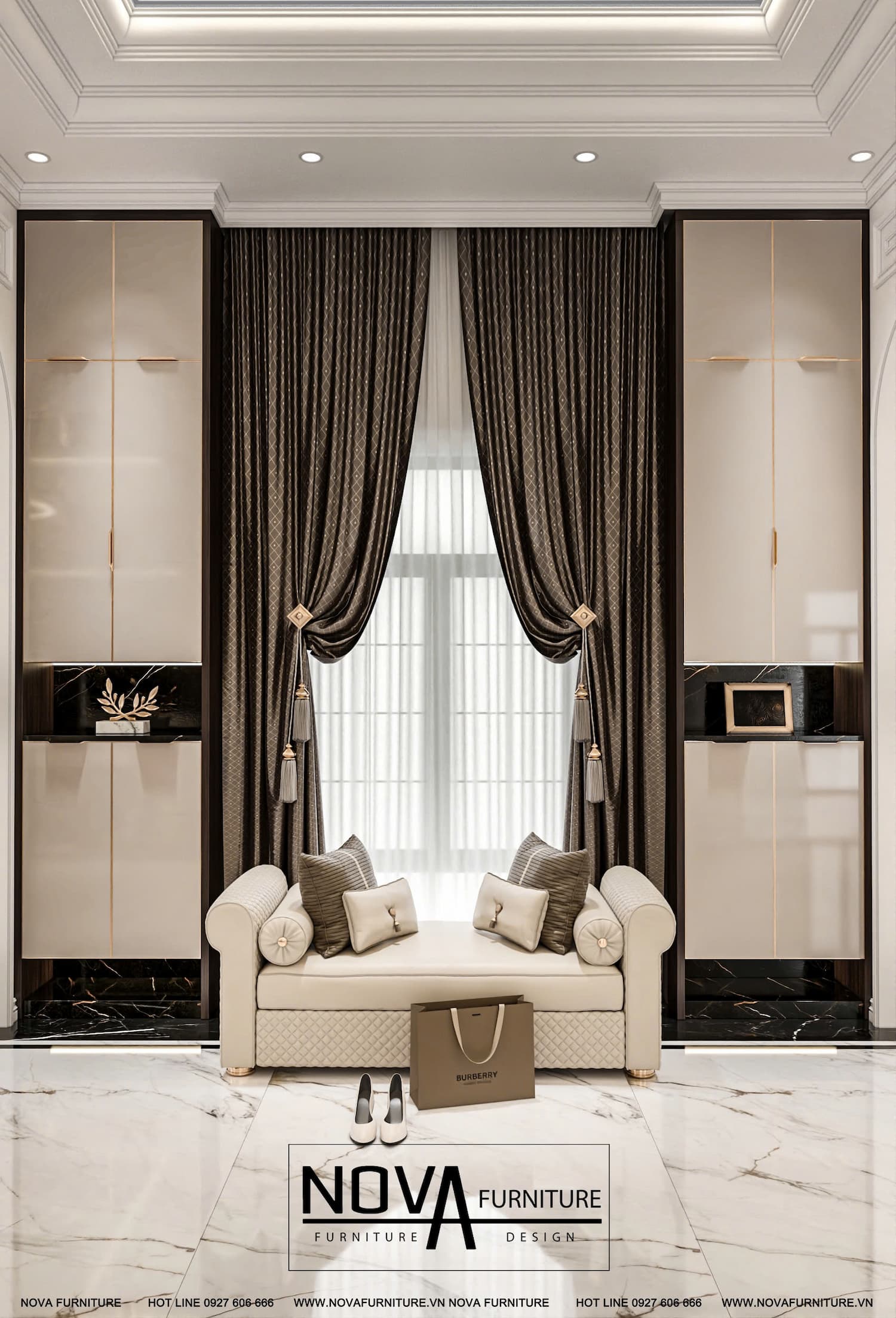 Thiết kế nội thất căn hộ Luxury HCM