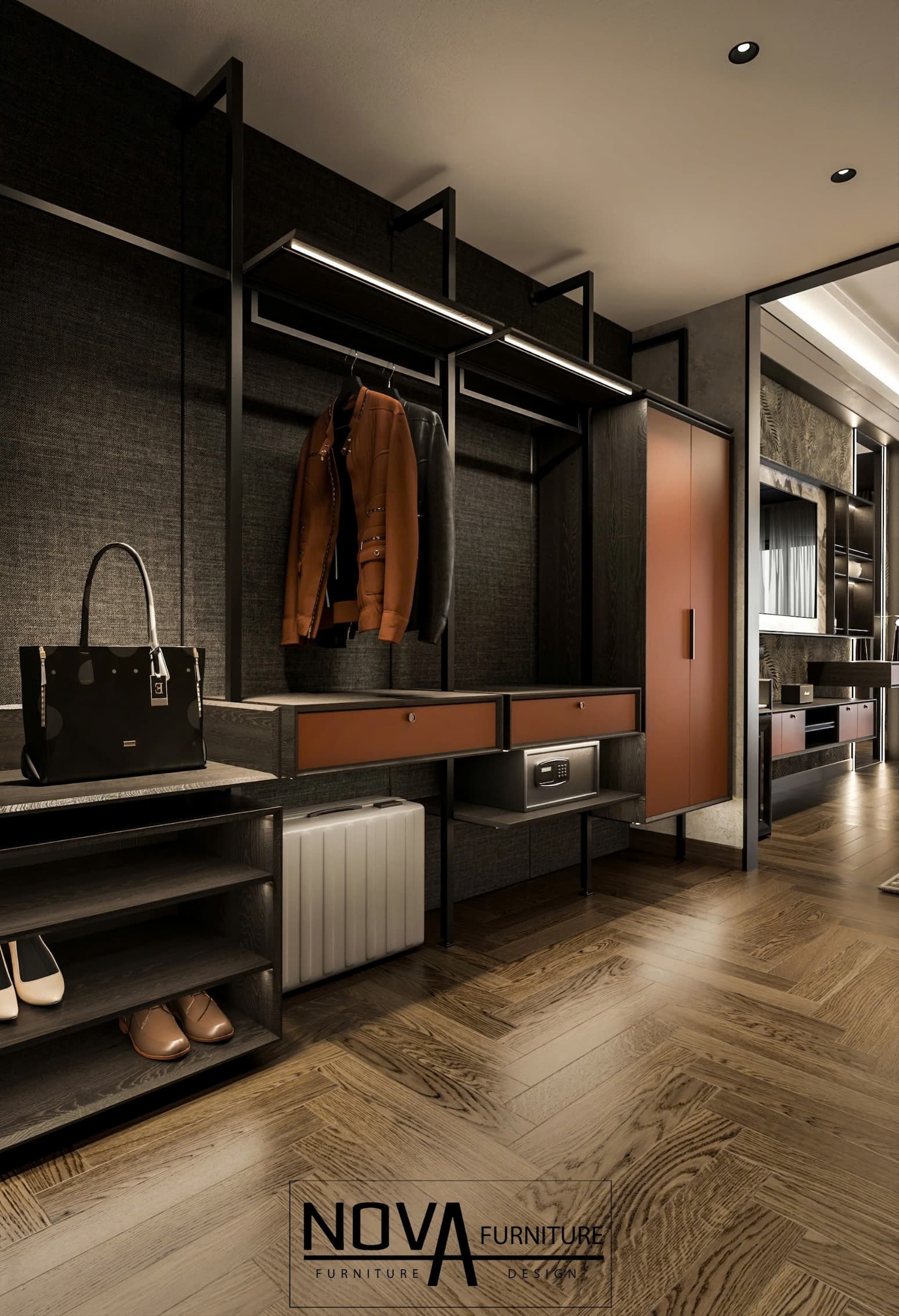 Thiết kế Nội thất phòng ngủ đôi Luxury