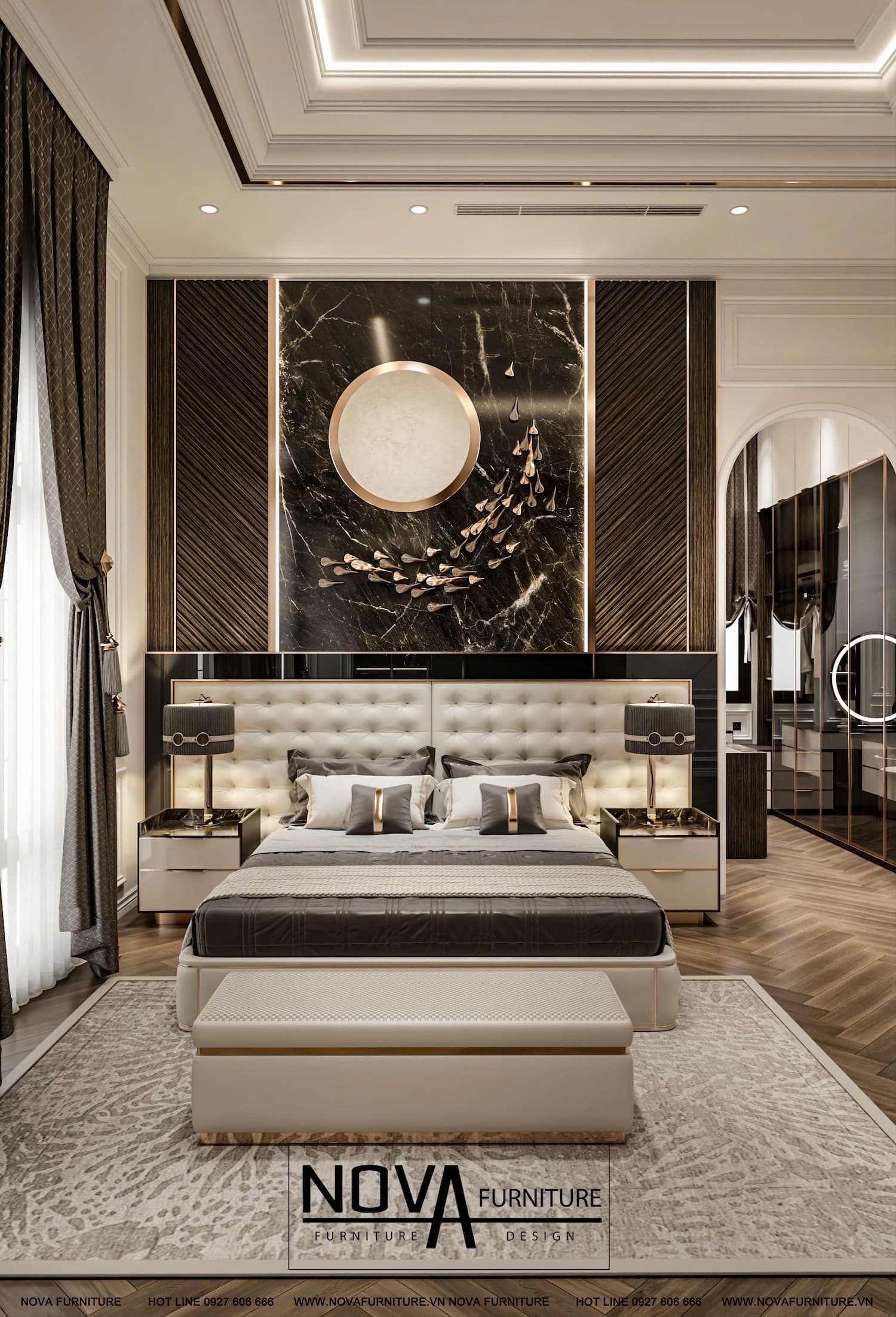 Nội Thất Phòng Ngủ Luxury Tây Ninh