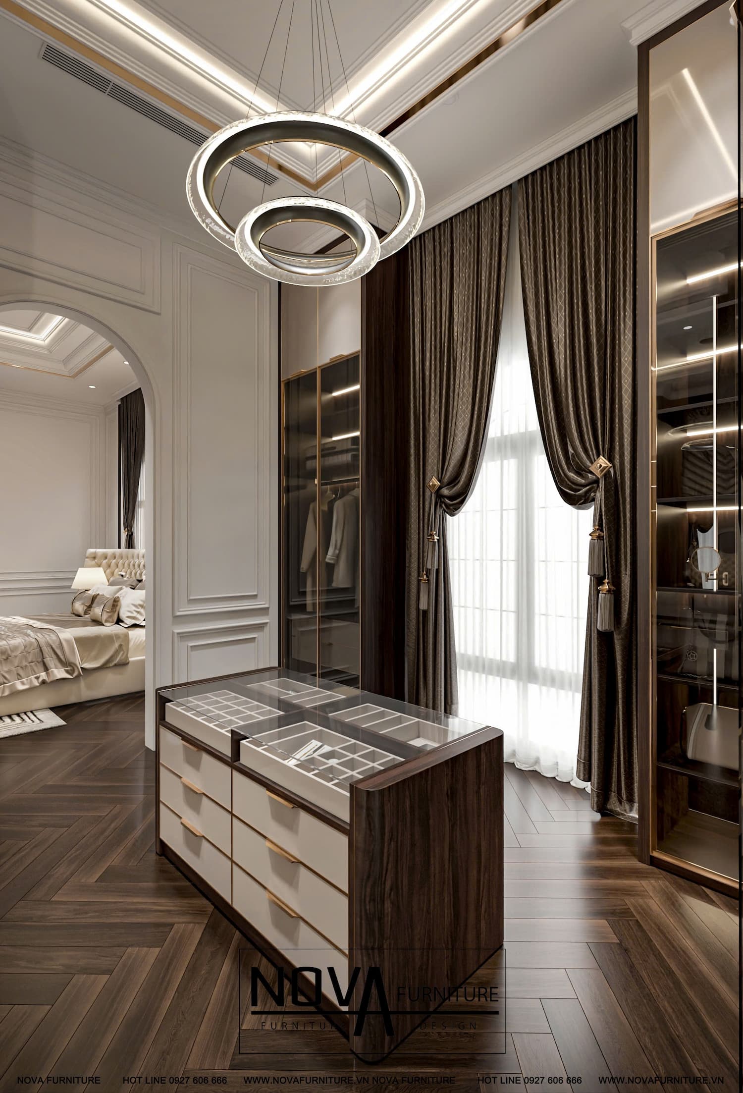 Nội thất phòng ngủ Luxury Thủ Đức