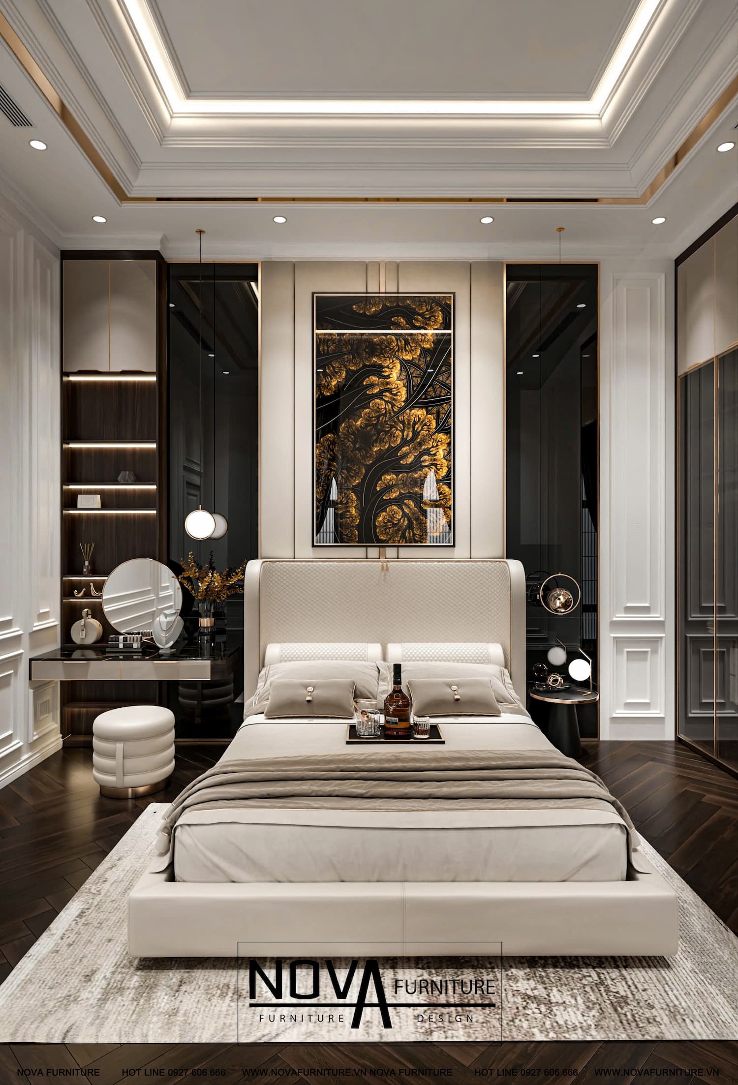 Thiết Kế Phòng Ngủ Luxury Đồng Nai