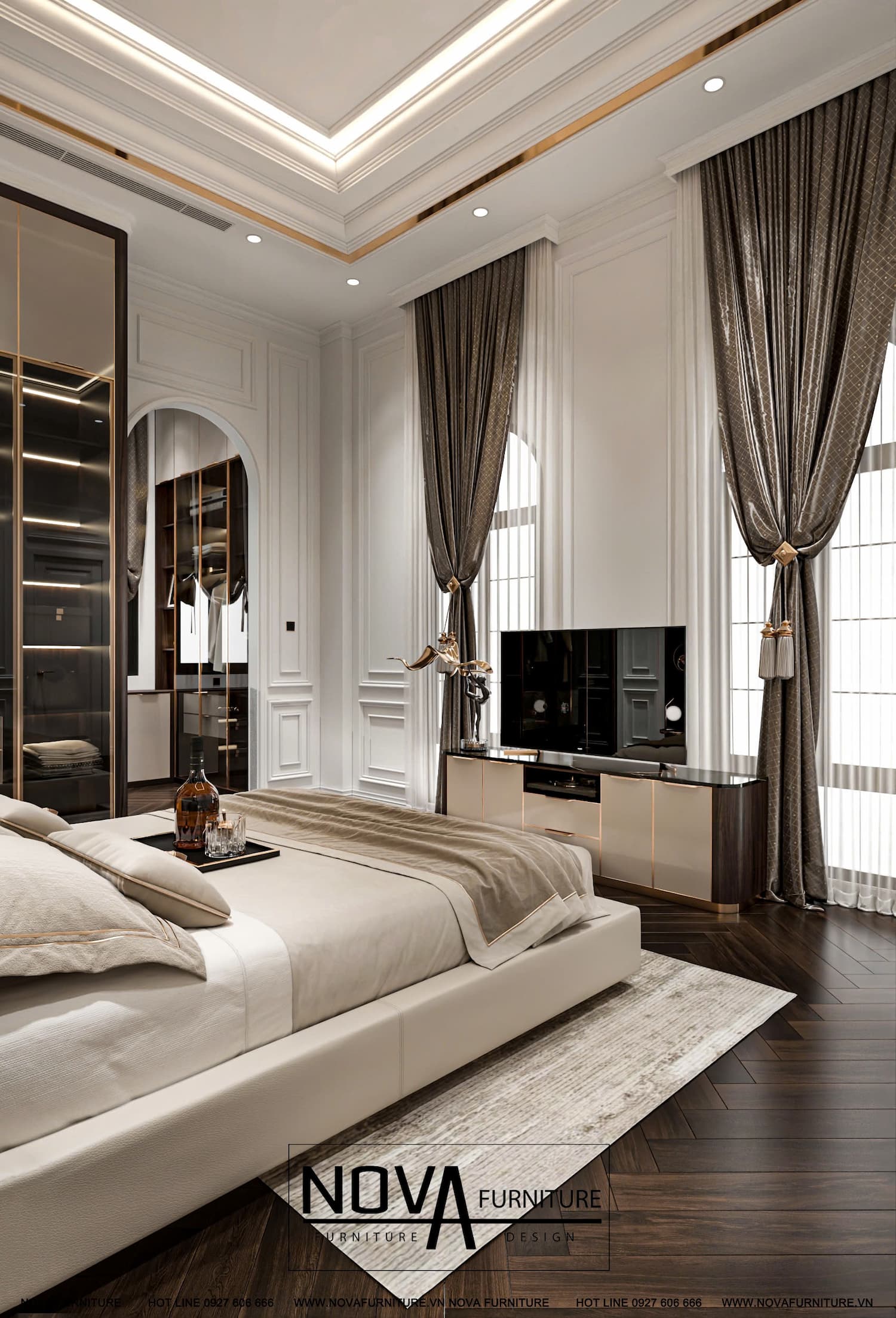 Thiết Kế Phòng Ngủ Luxury Đồng Nai