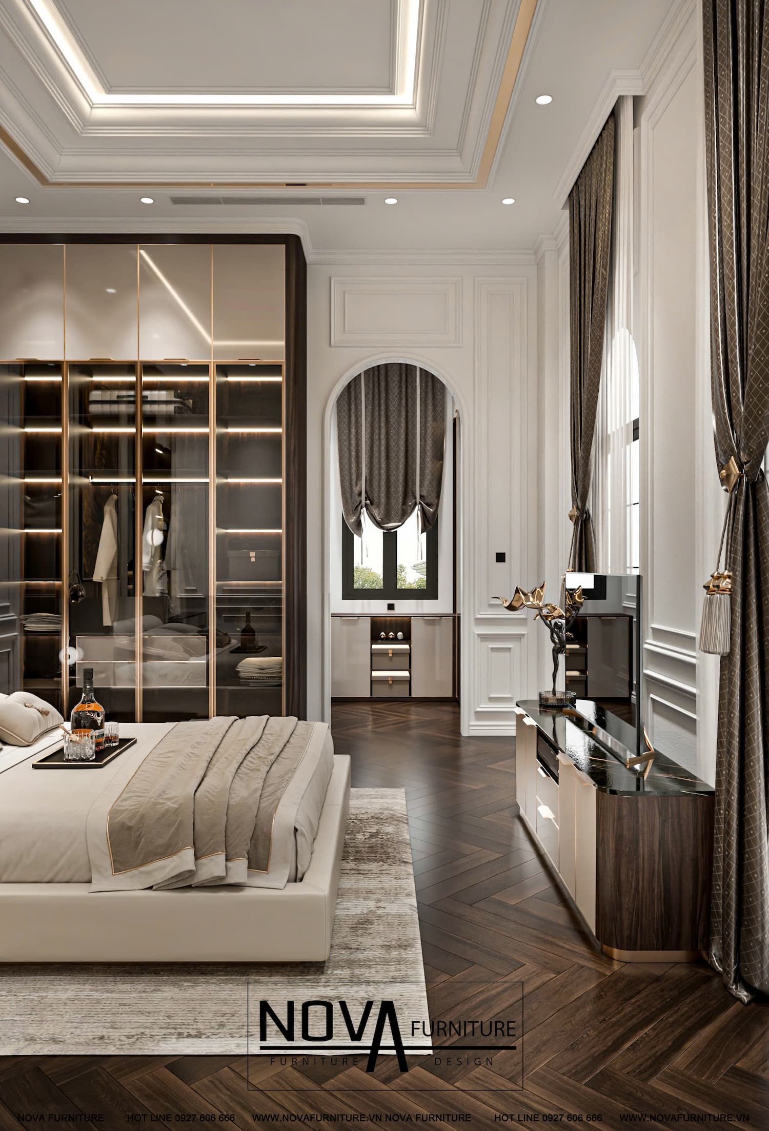 Thiết Kế Phòng Ngủ Luxury Đồng Nai