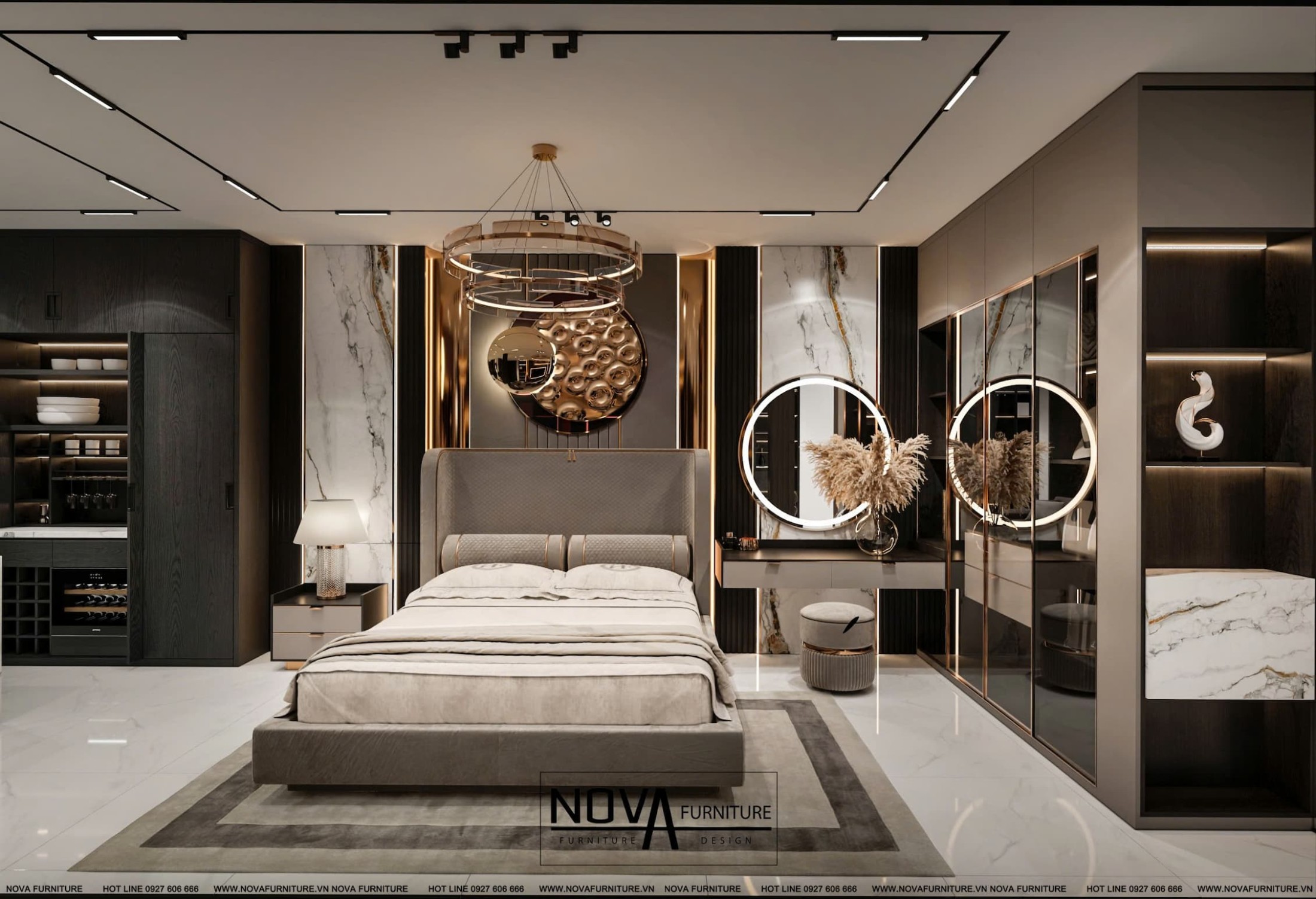 Thiết kế phòng ngủ Luxury Vũng Tàu