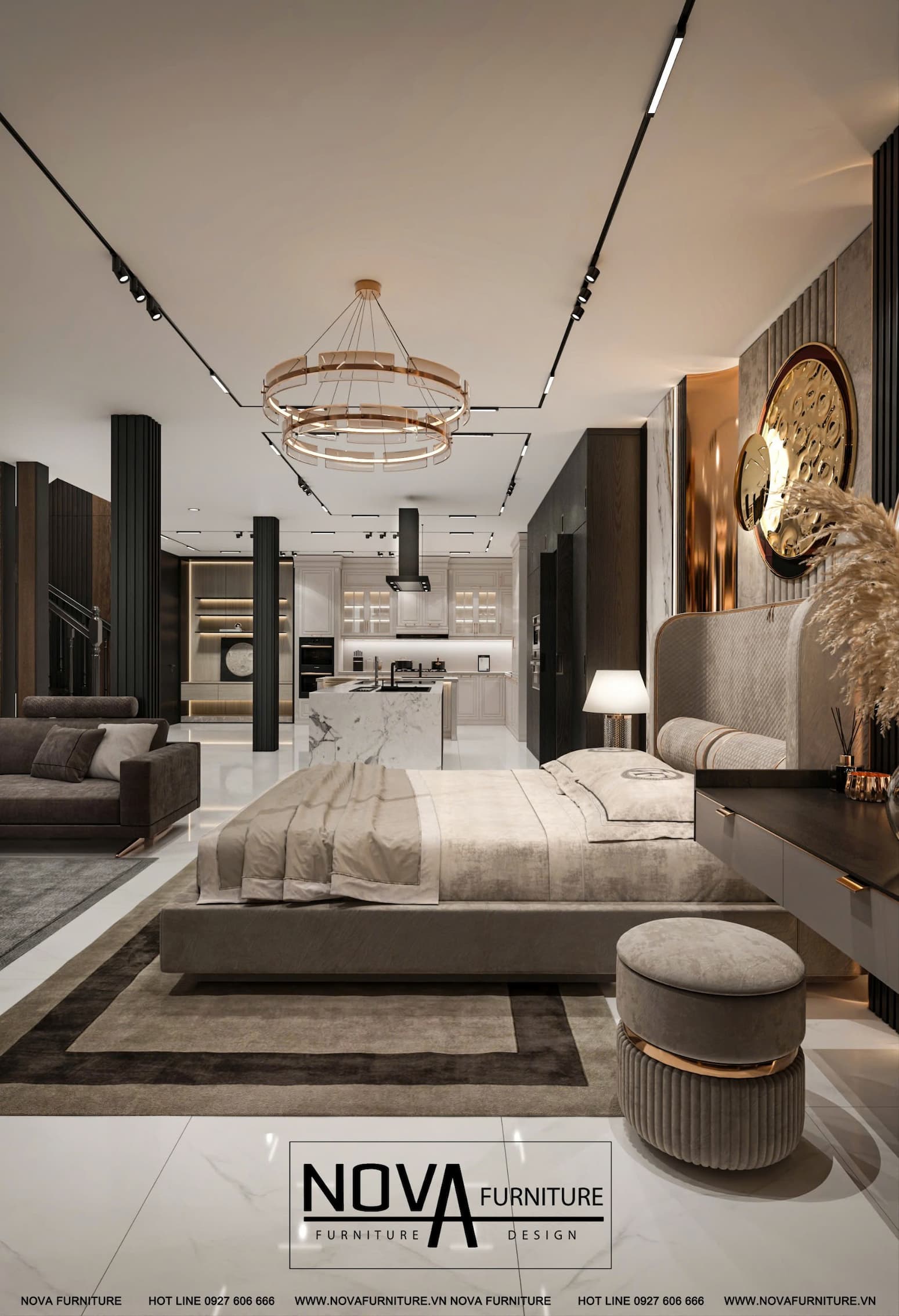 Thiết kế phòng ngủ Luxury Vũng Tàu