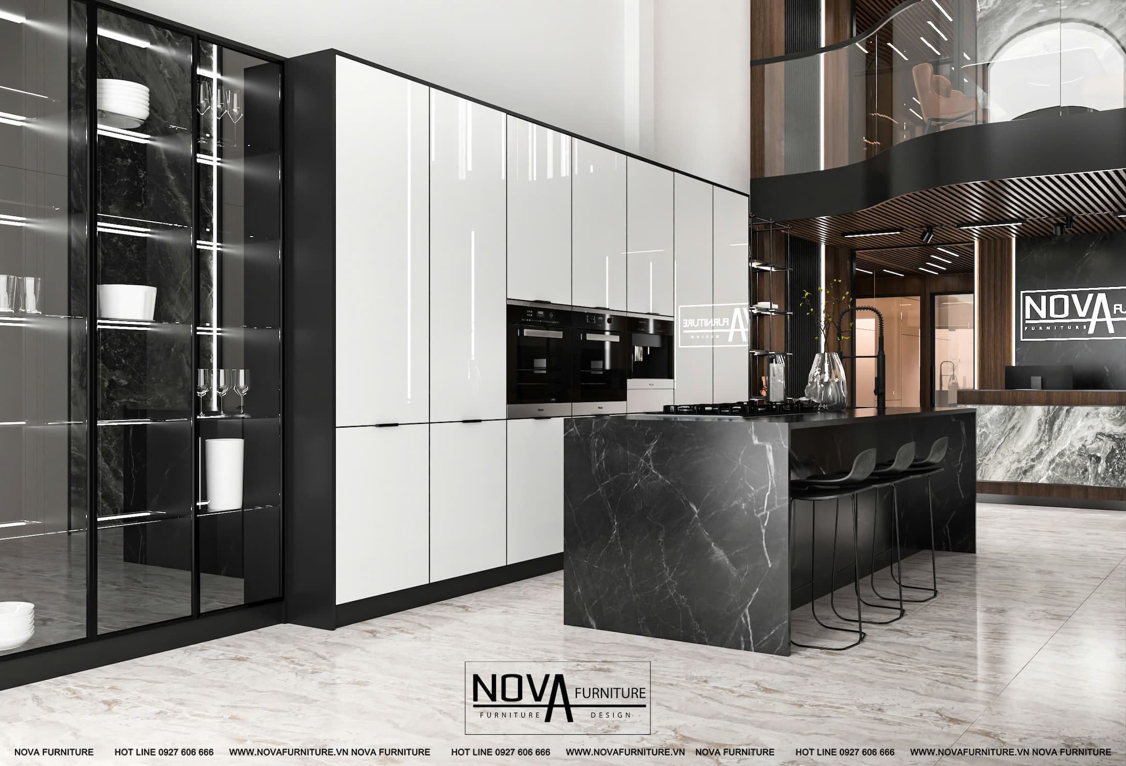 Tủ bếp Luxury Đồng Tháp