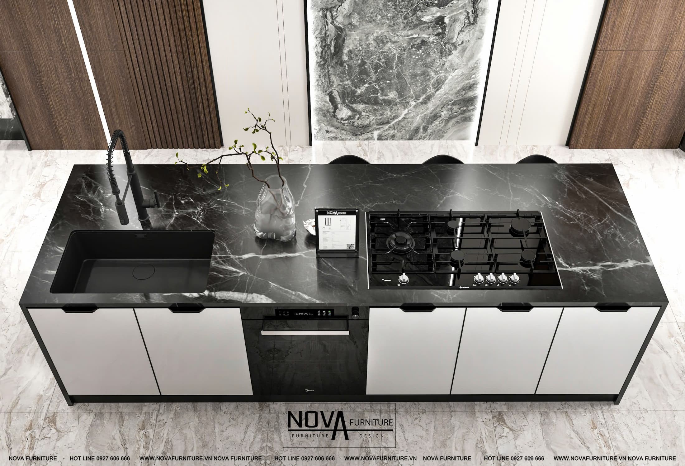 Tủ bếp Luxury Đồng Tháp