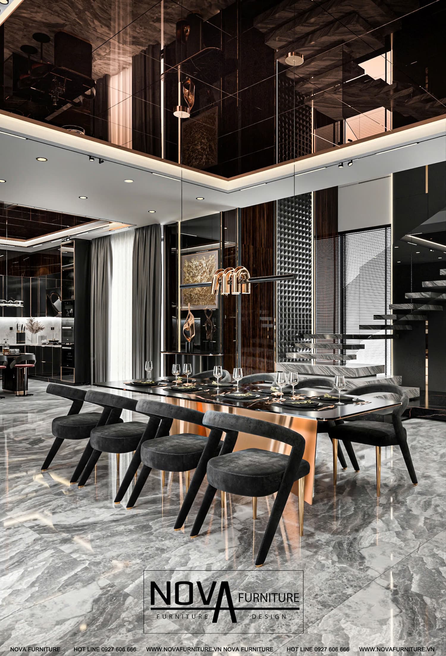 Tủ bếp Luxury HCM