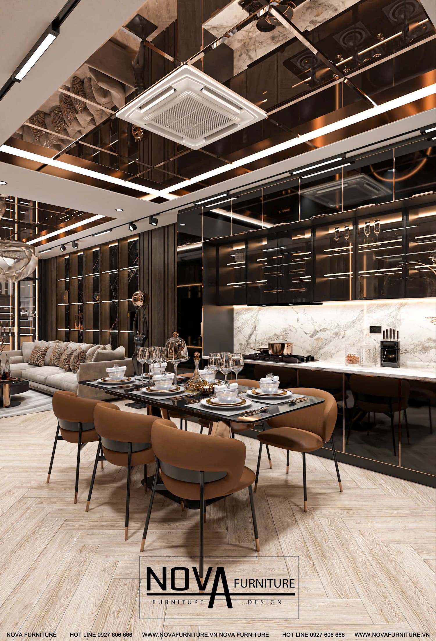 Tủ Bếp Luxury Thủ Đức