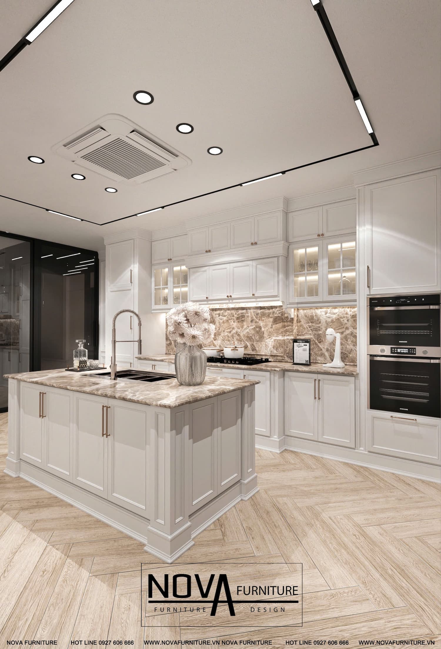 Tủ bếp Luxury Vĩnh Long