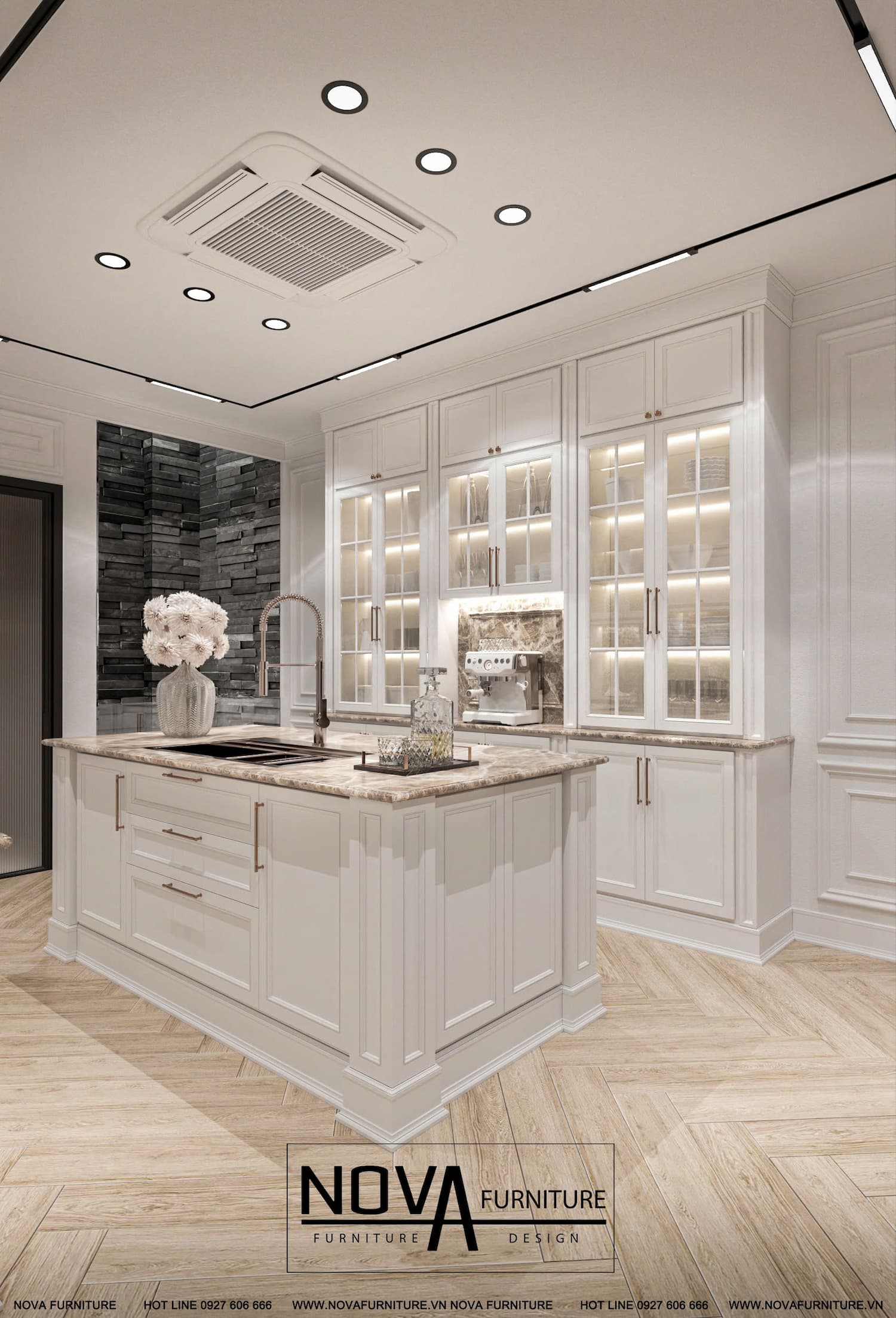 Tủ bếp Luxury Vĩnh Long