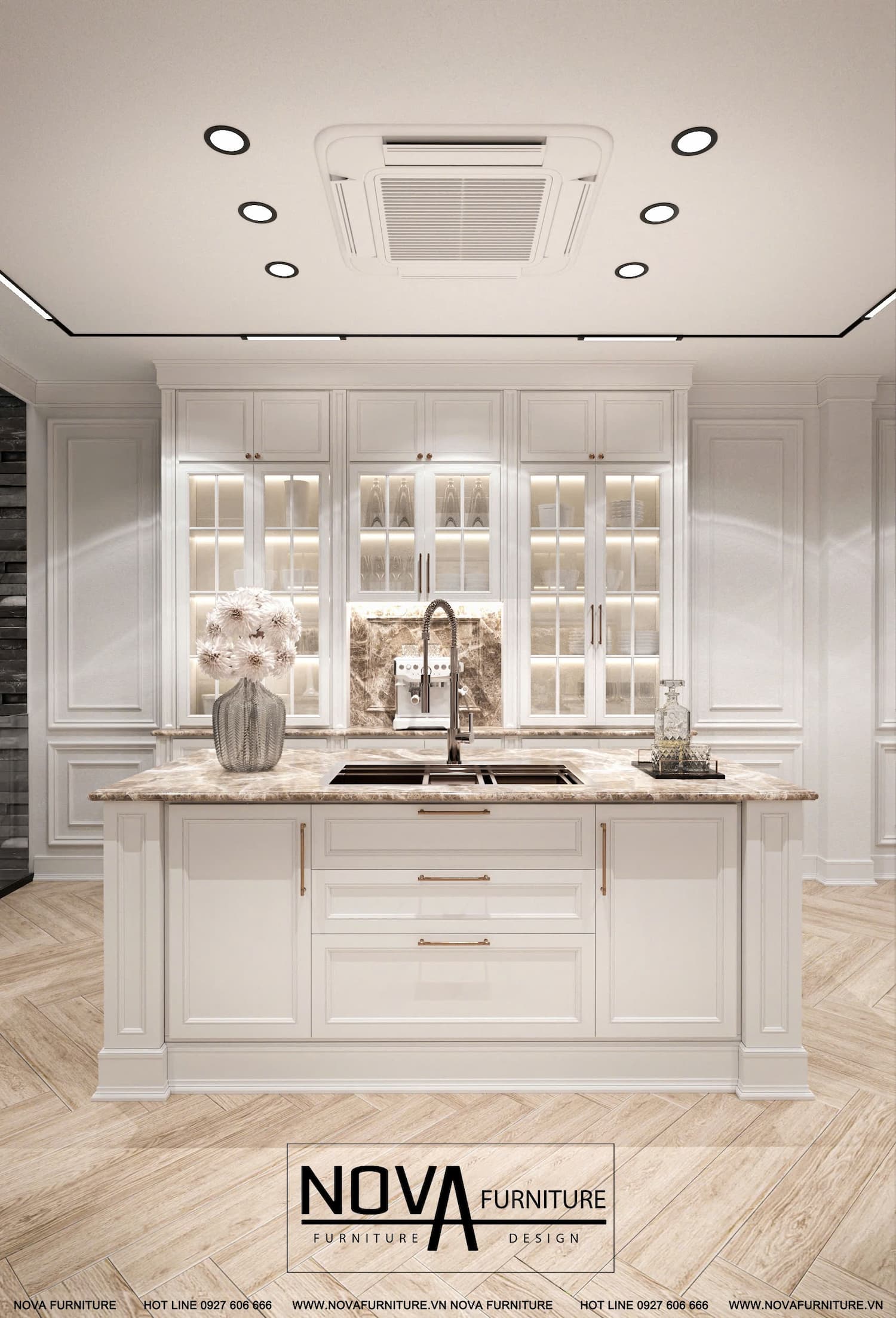 Tủ bếp Luxury Vĩnh Long