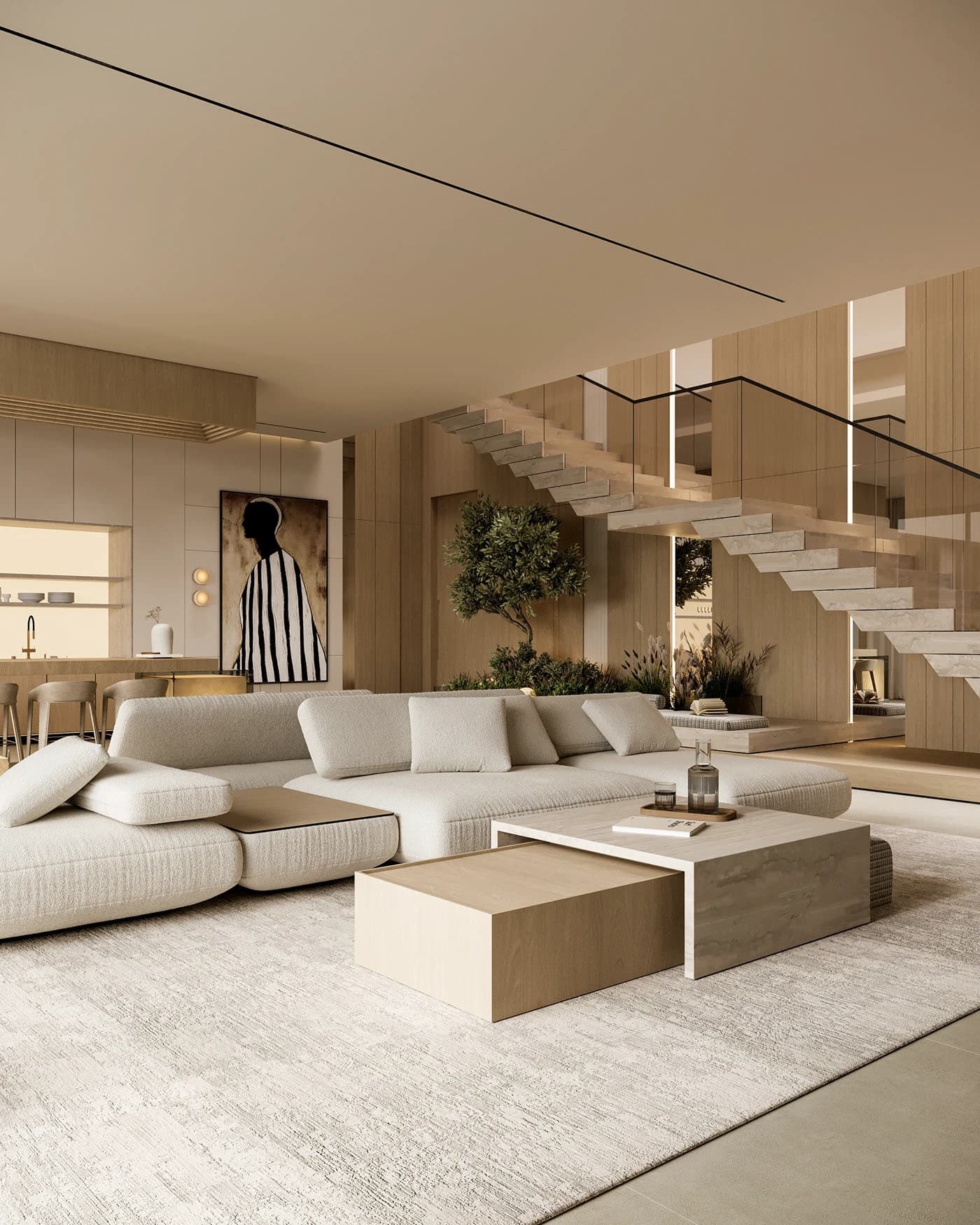 Thiết kế nội thất Luxury biệt thự