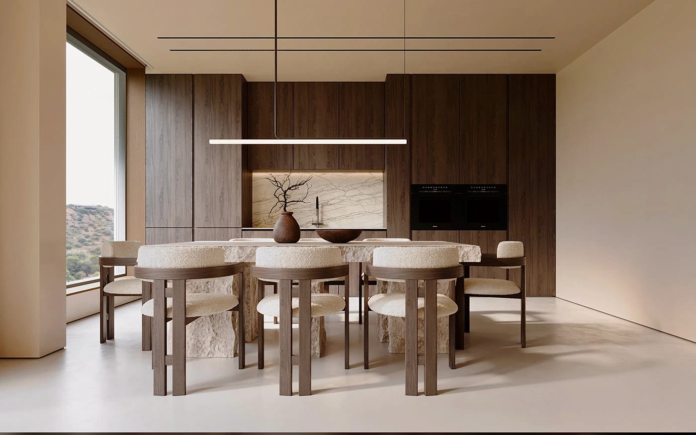 Tủ bếp Luxury Khánh Hoà