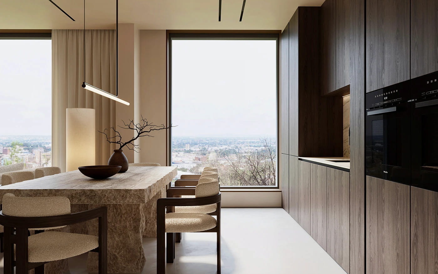 Tủ bếp Luxury Khánh Hoà