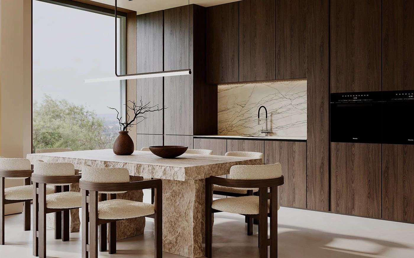 Tủ bếp Luxury Khánh Hoà