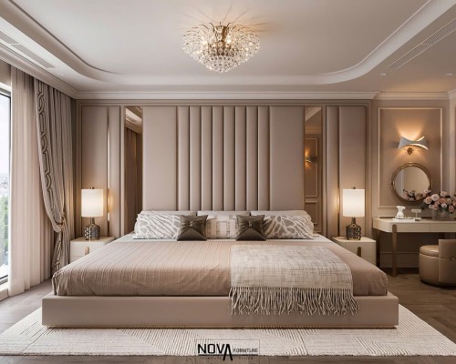 Nội thất phòng ngủ Master Luxury HCM