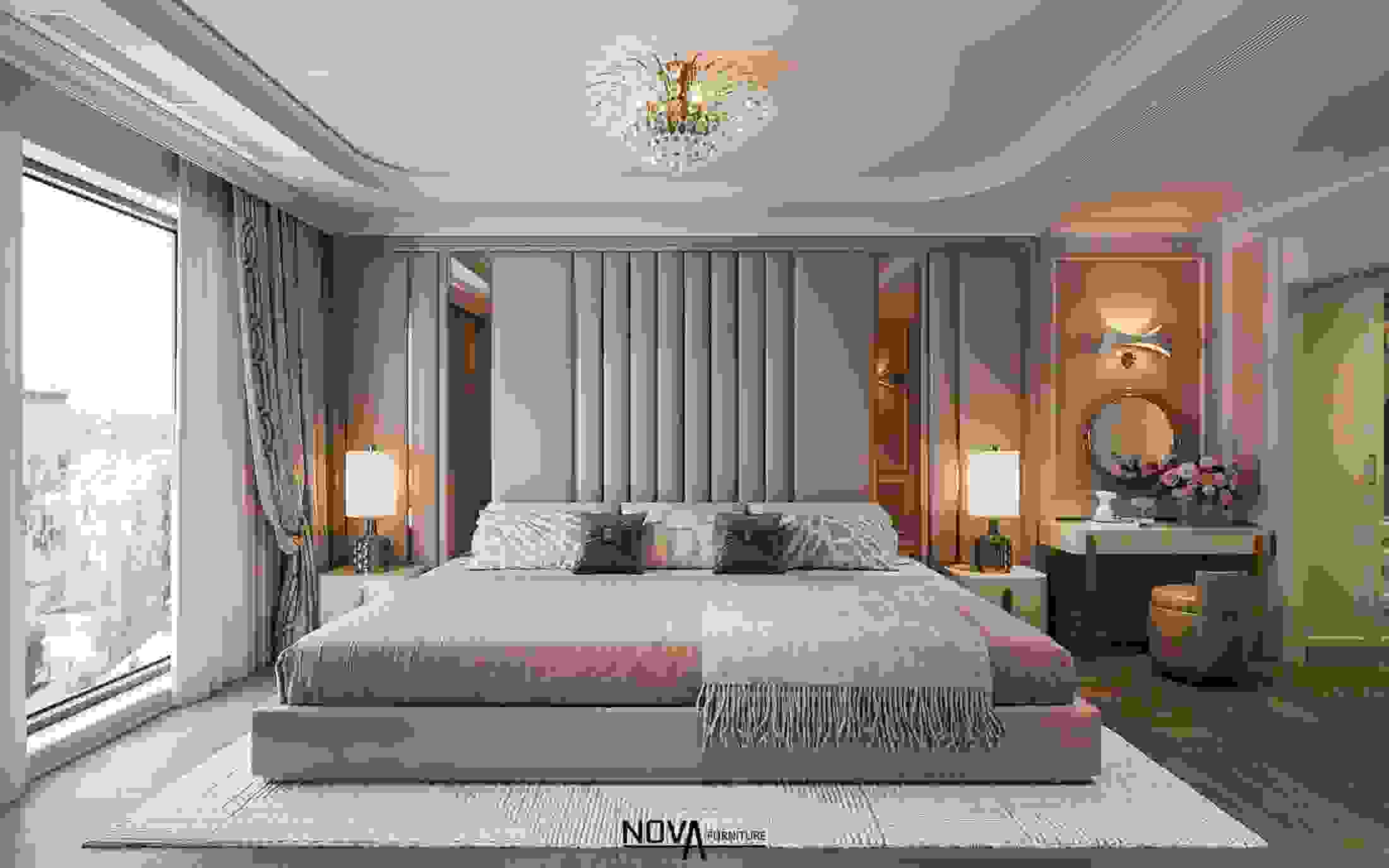 Nội thất phòng ngủ Master Luxury HCM