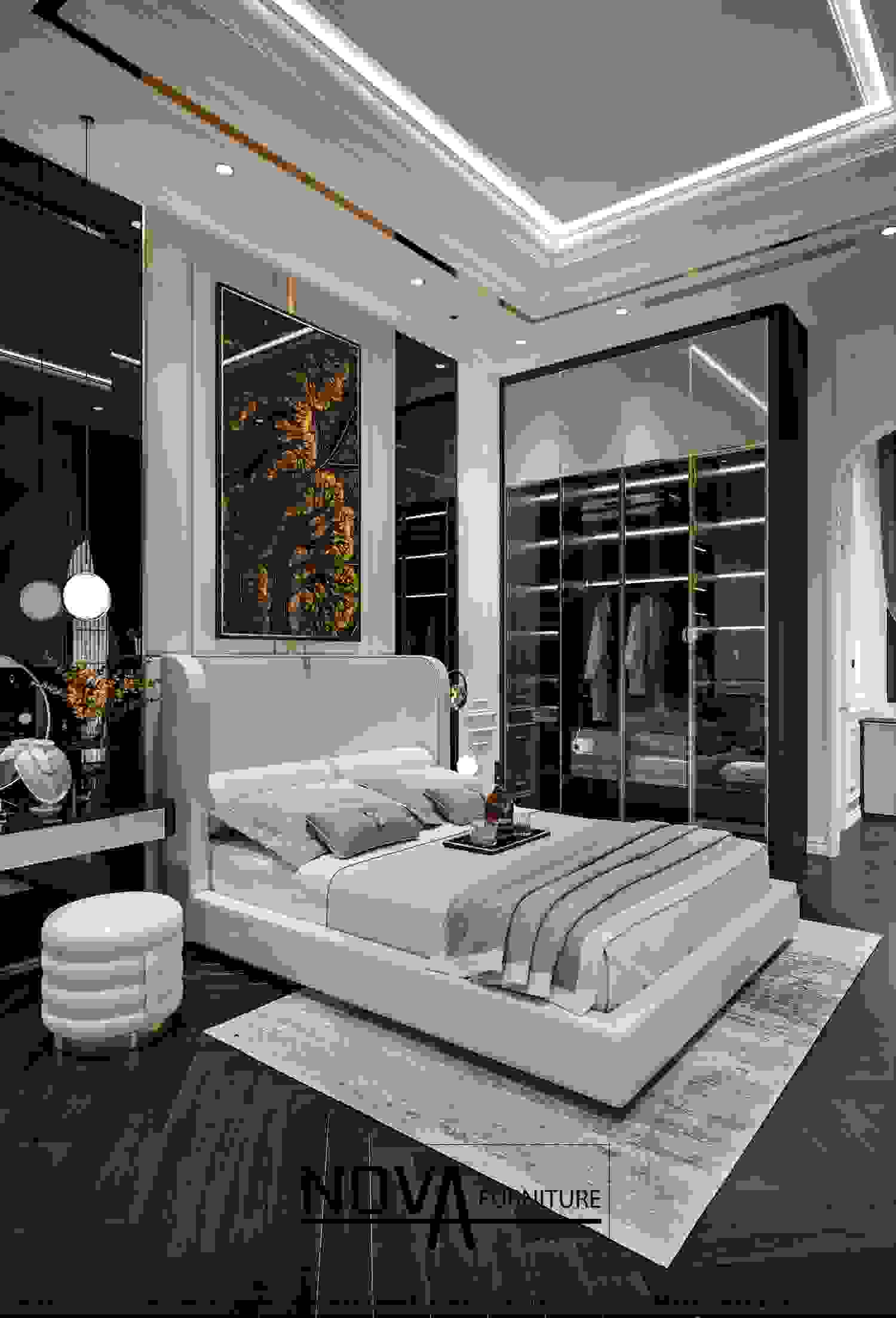 Thiết Kế Phòng Ngủ Luxury Đồng Nai