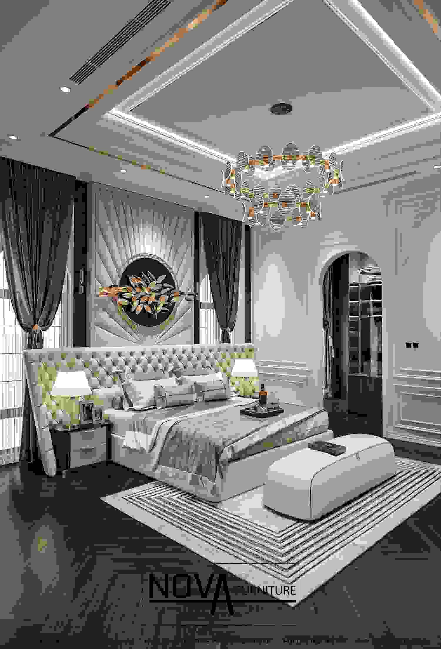 Nội thất phòng ngủ Luxury Thủ Đức