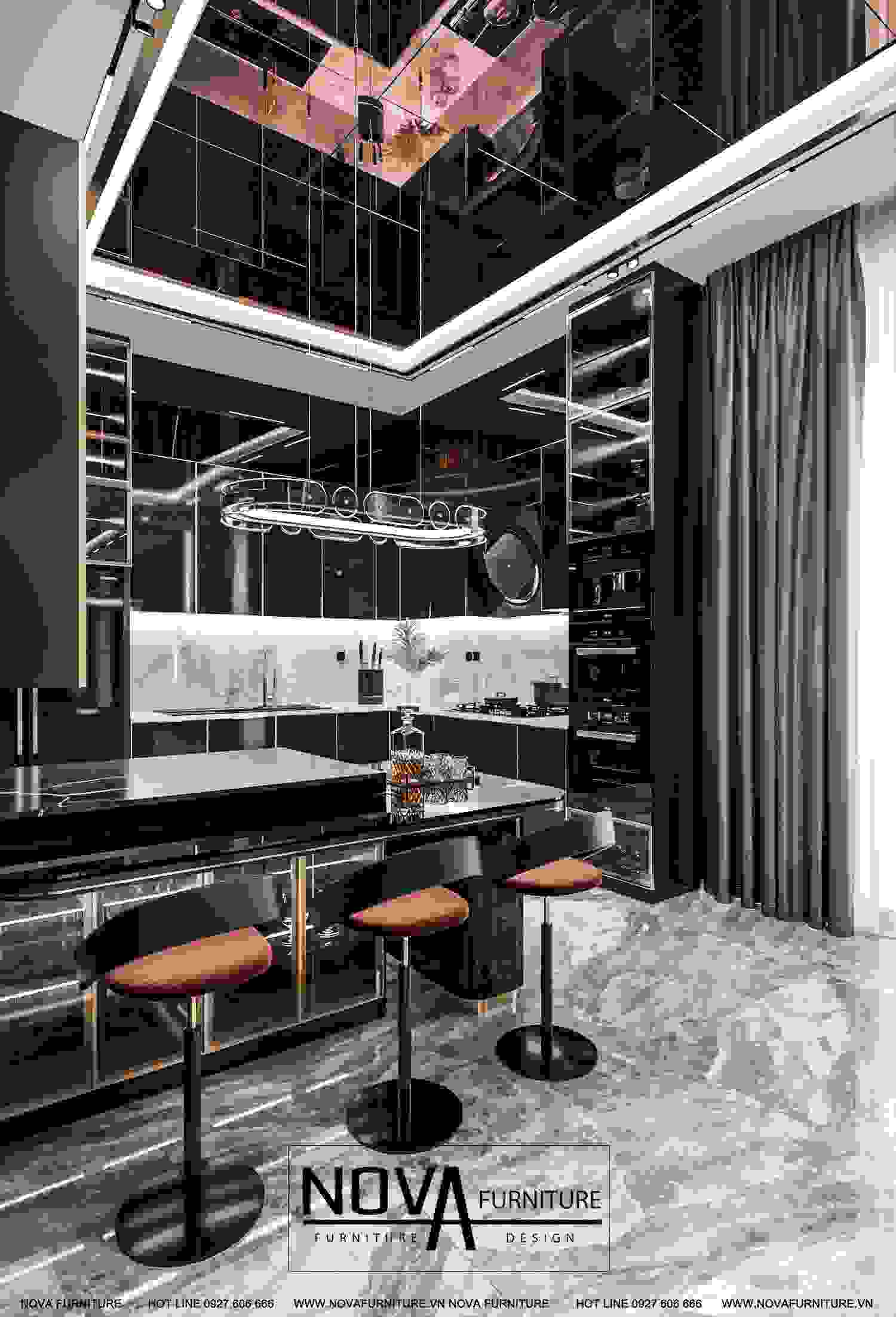 Tủ bếp Luxury HCM