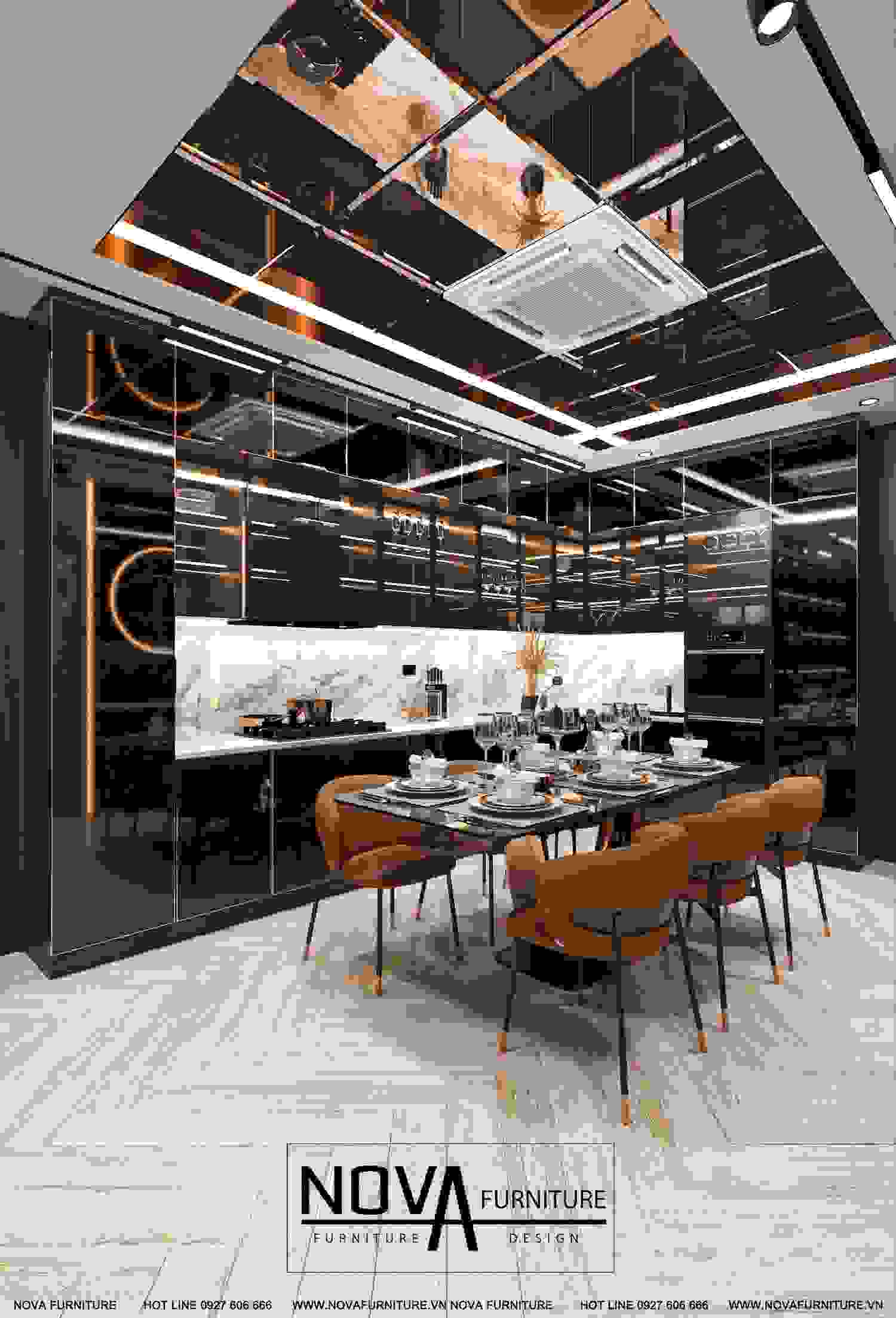 Tủ Bếp Luxury Thủ Đức