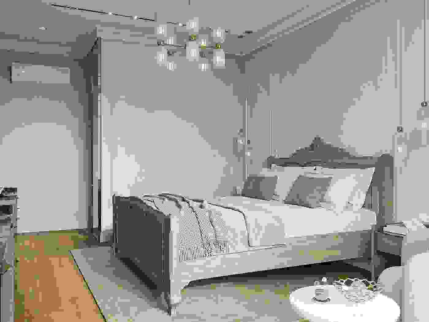 Thiết kế phòng ngủ tân cổ điển