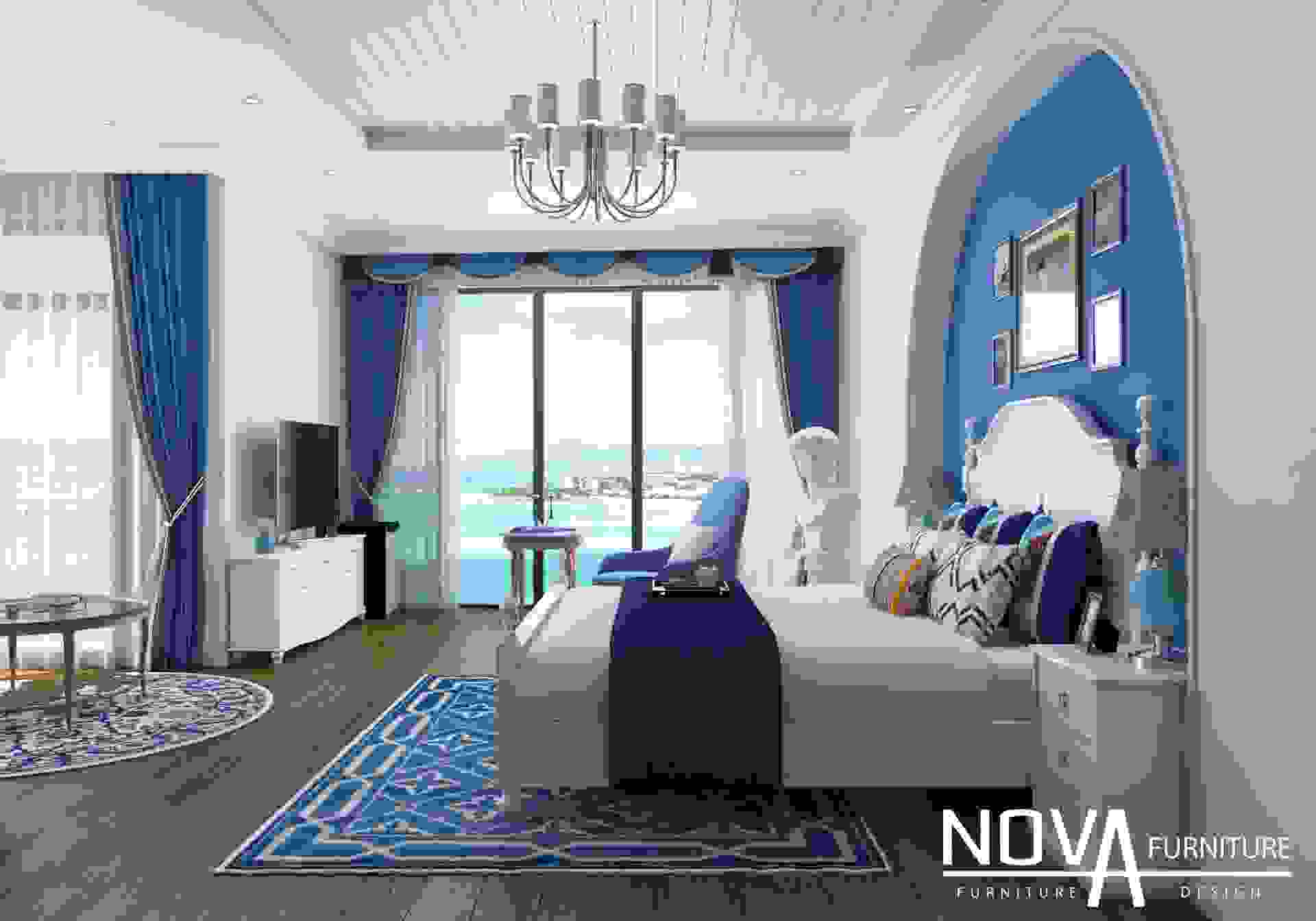 Nội thất phòng khách sạn Phú Quốc