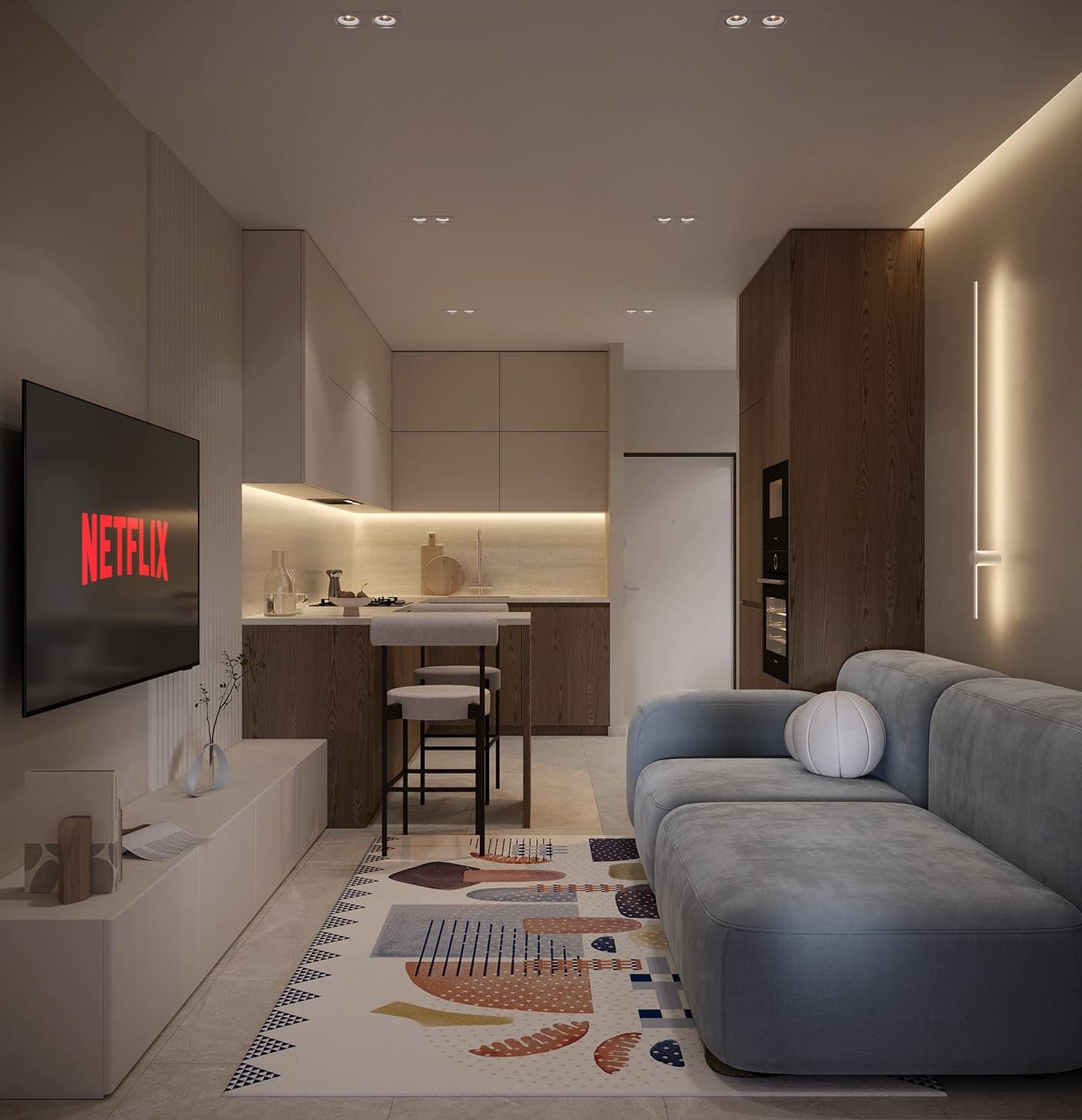 Thiết kế nội thất căn hộ Vũng Tàu