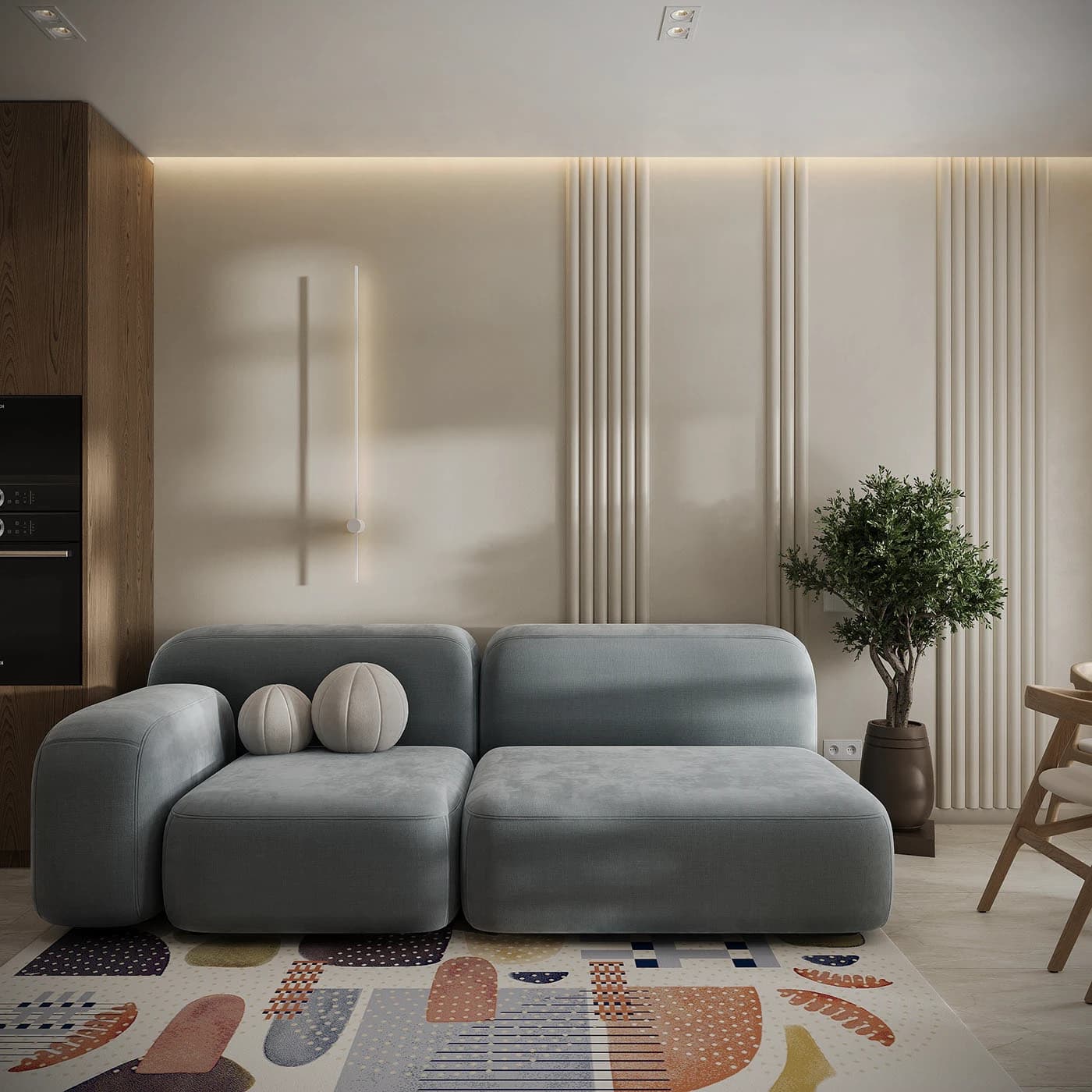 Thiết kế nội thất căn hộ Vũng Tàu