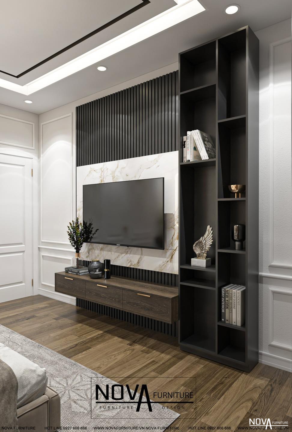 Nội thất căn hộ HCM cao cấp hiện đại