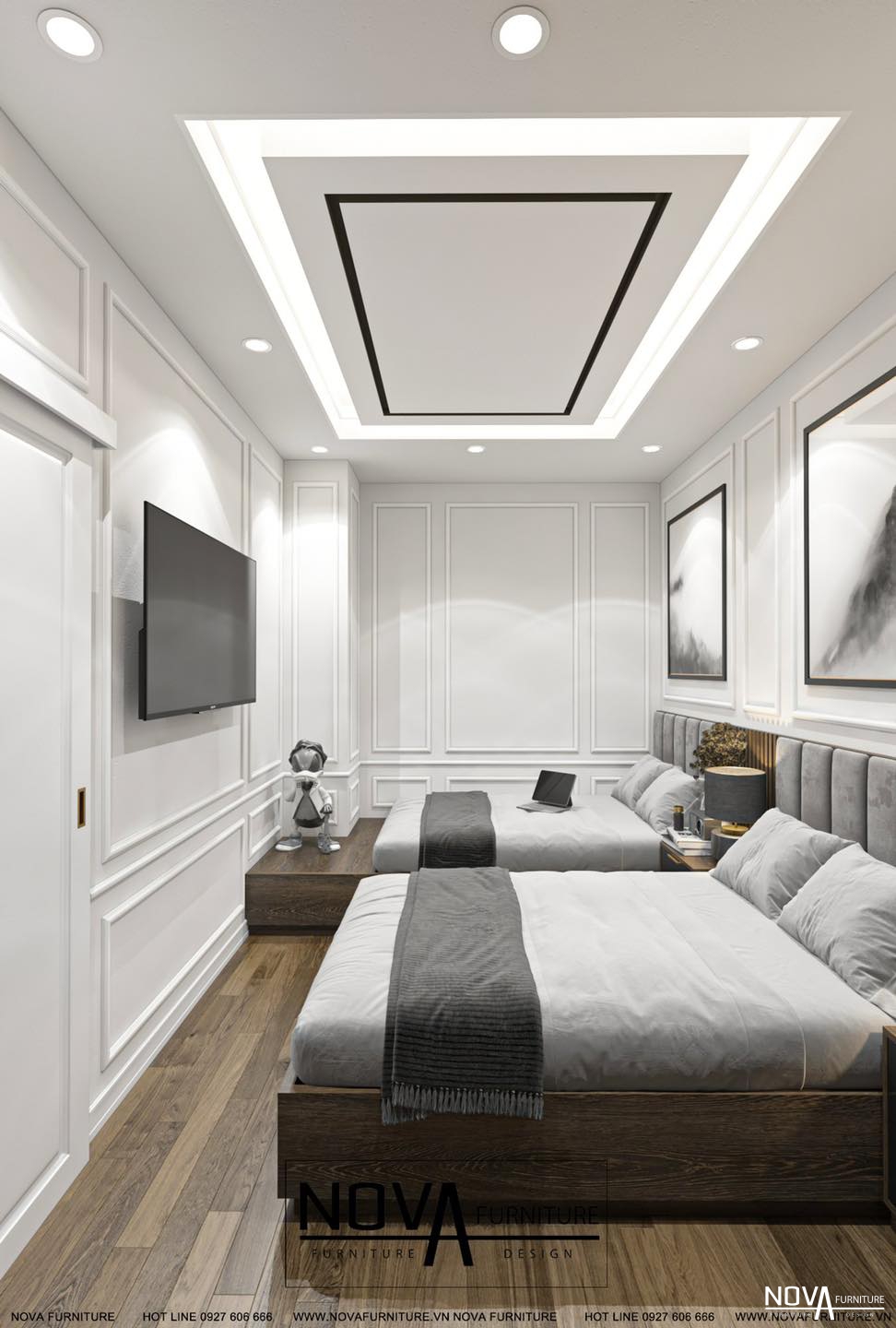 Nội thất căn hộ HCM cao cấp hiện đại