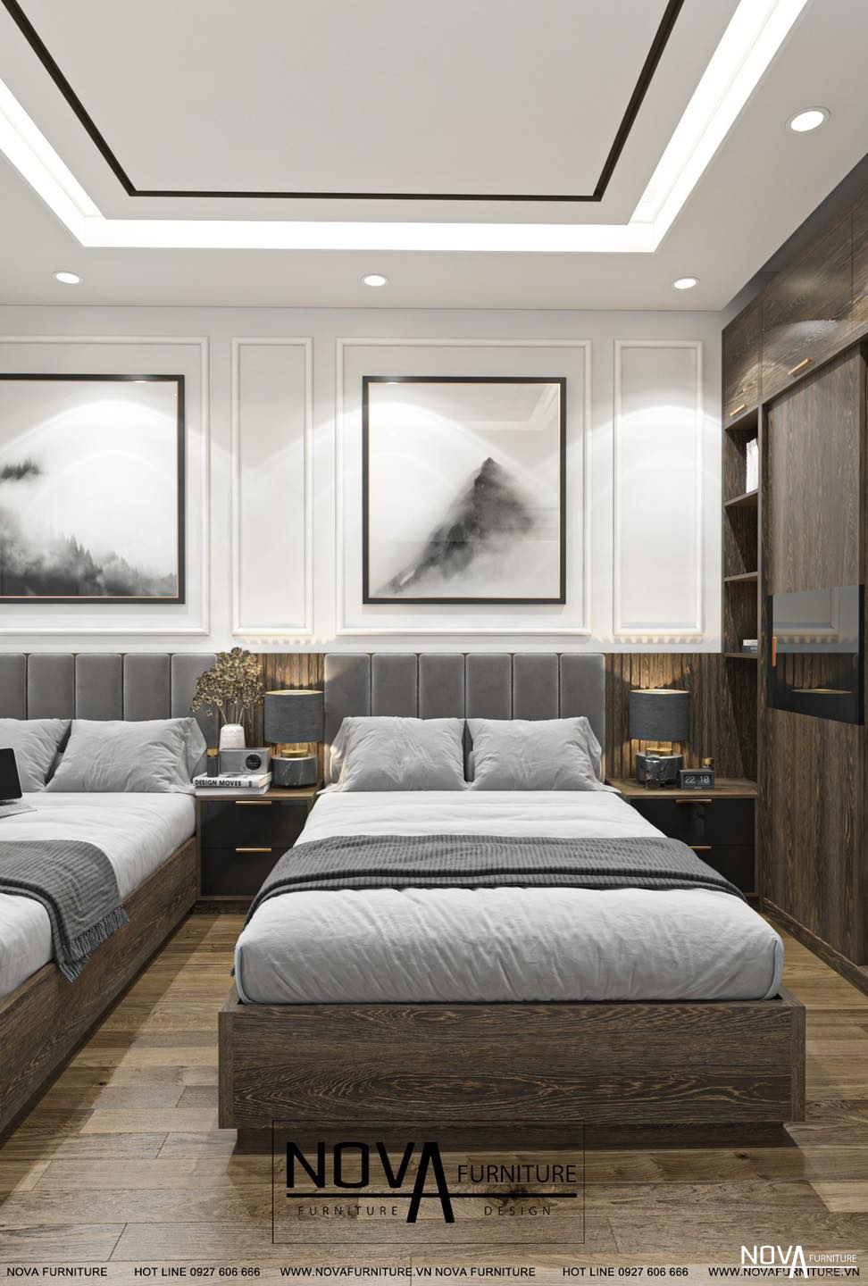 Nội thất căn hộ HCM cao cấp hiện đại