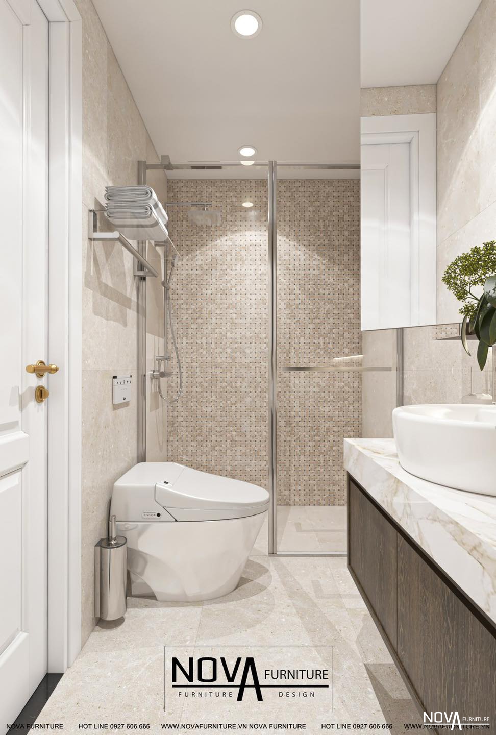Nội thất căn hộ HCM cao cấp hiện đại