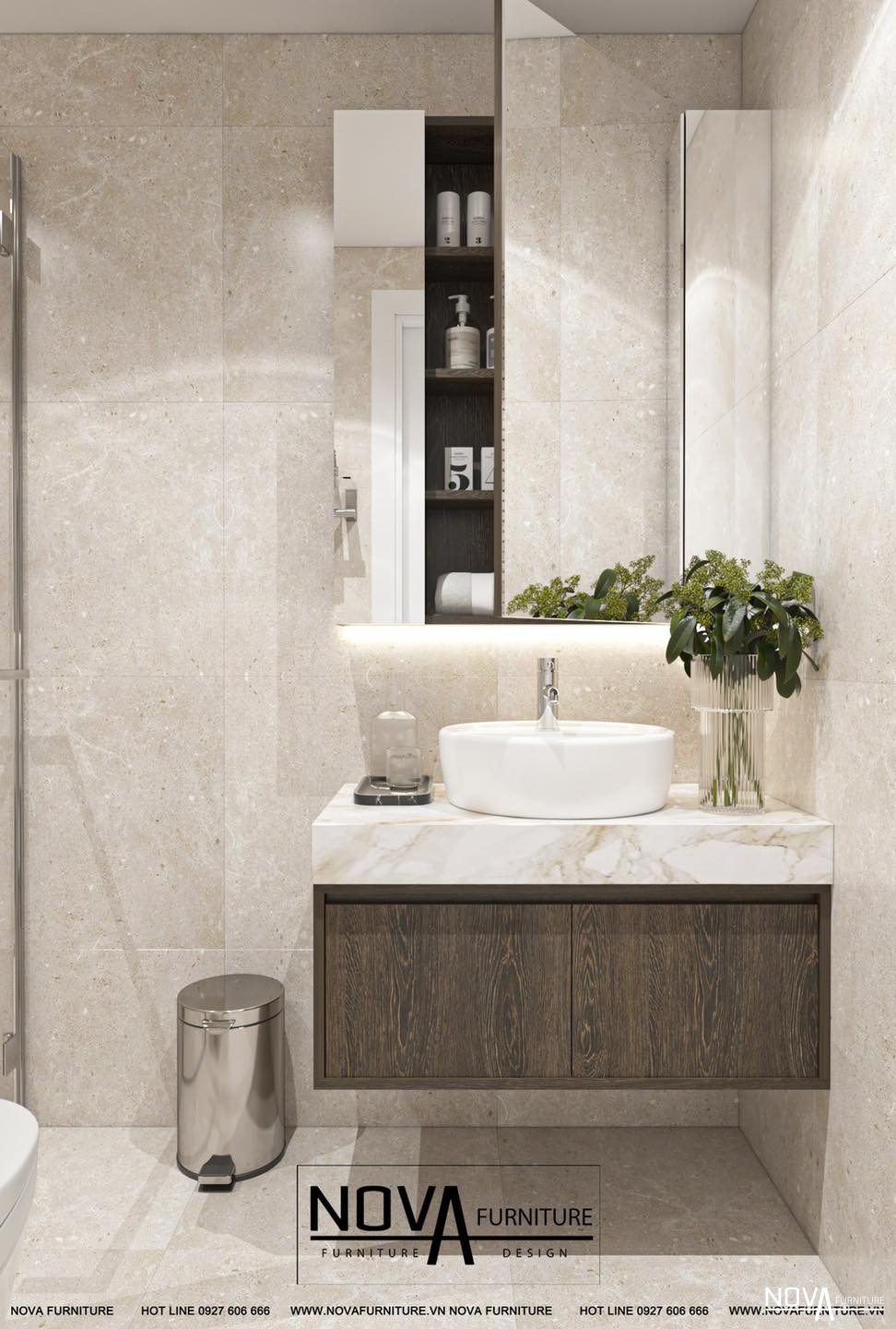 Nội thất căn hộ HCM cao cấp hiện đại