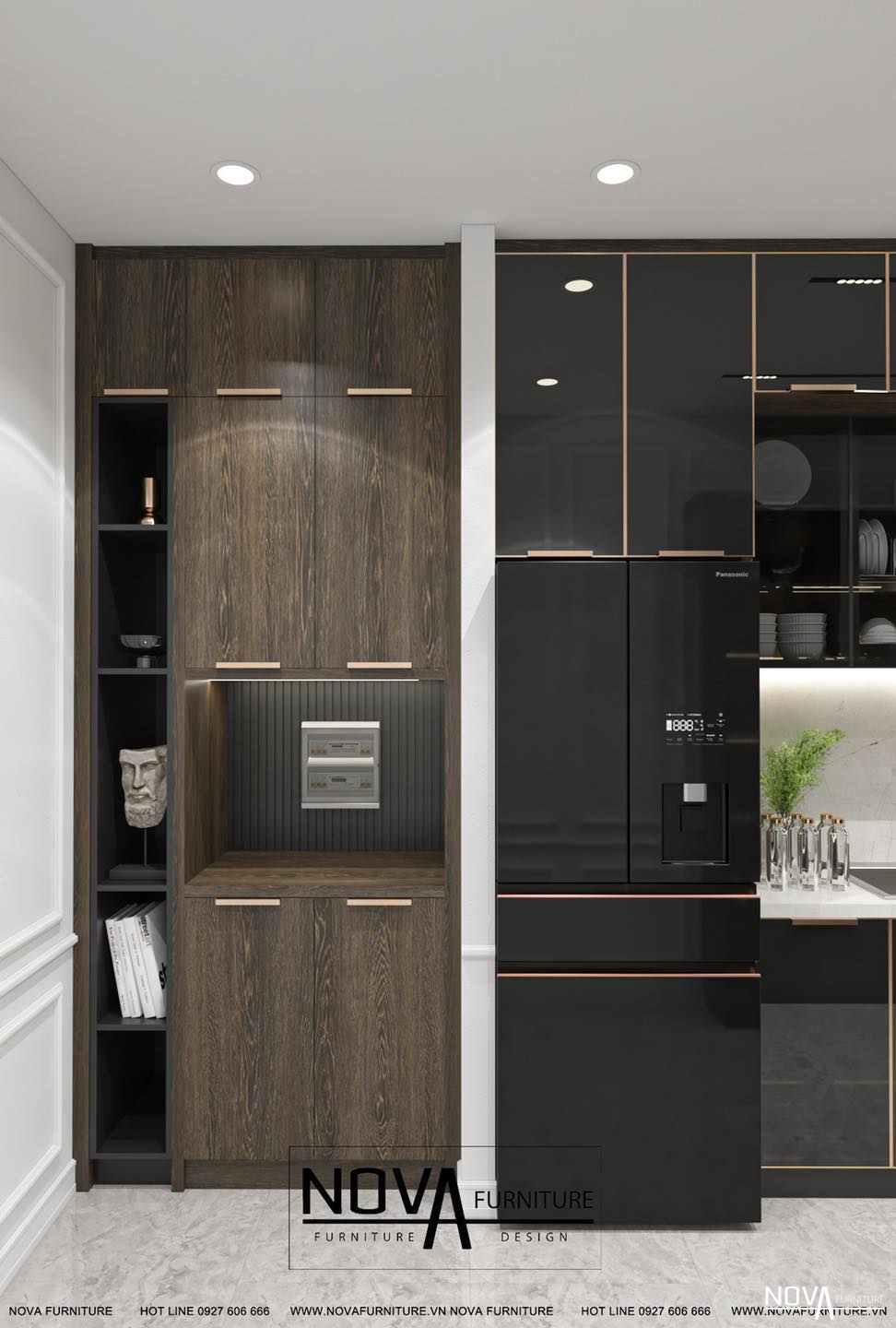 Nội thất căn hộ HCM cao cấp hiện đại